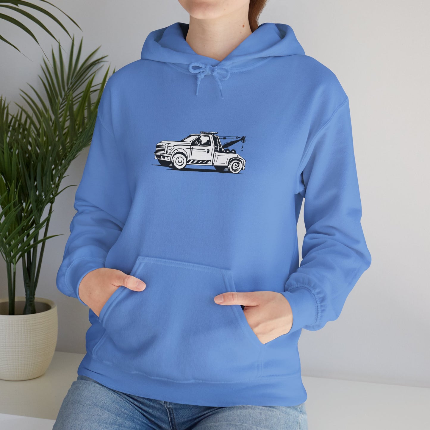 Wheel Lift Tow Truck Unisex Hoodie