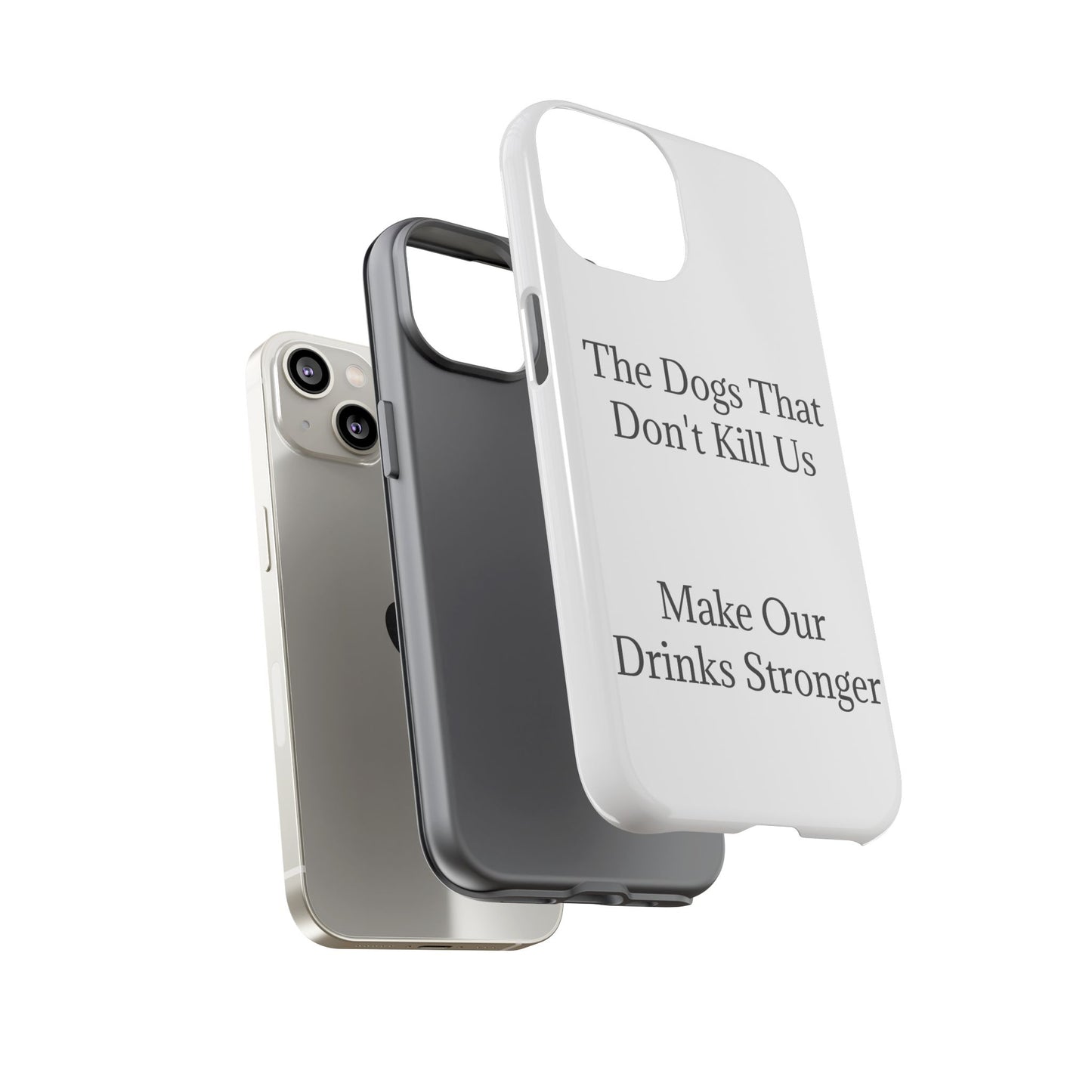 Drinks Stronger iPhone Case