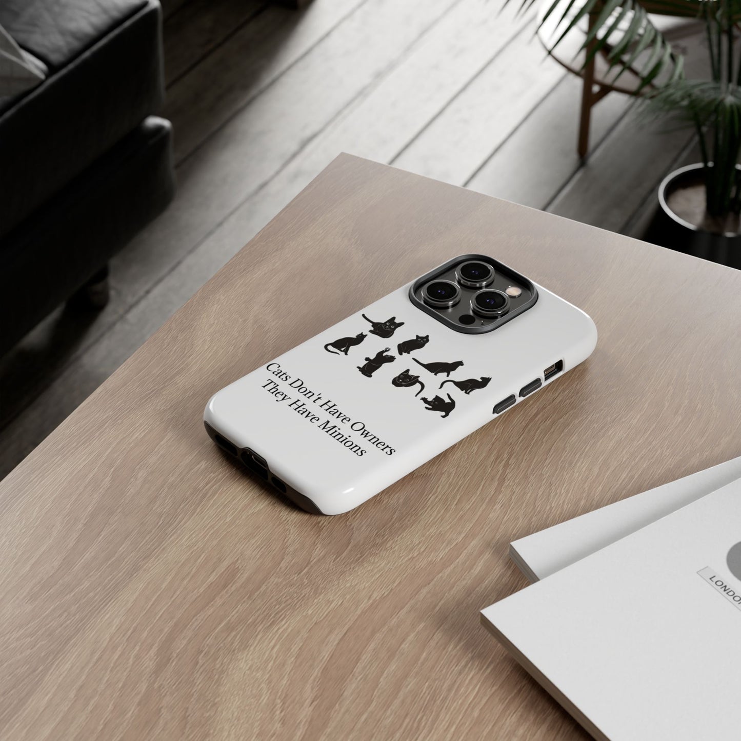 Cat Minions iPhone Case