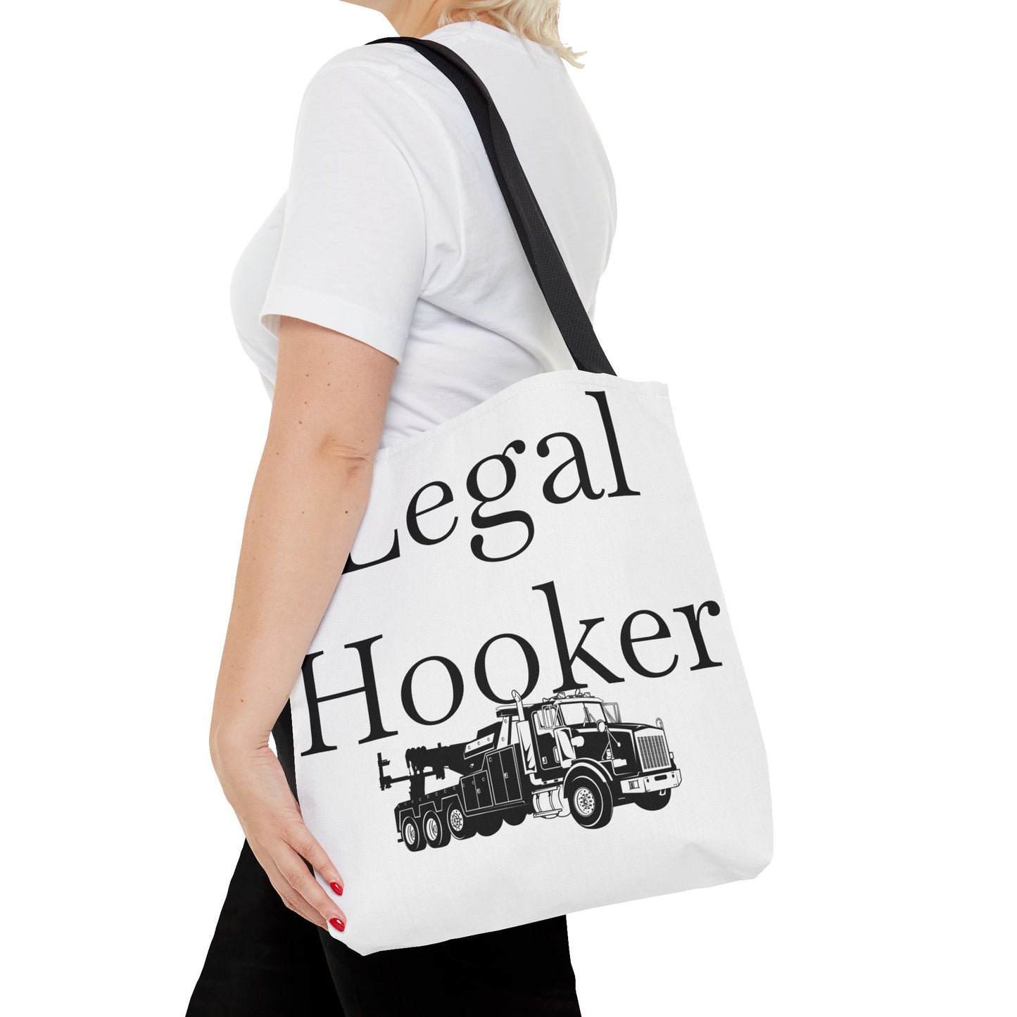 Legal H**ker Heavy Tow Truck Tote Bag