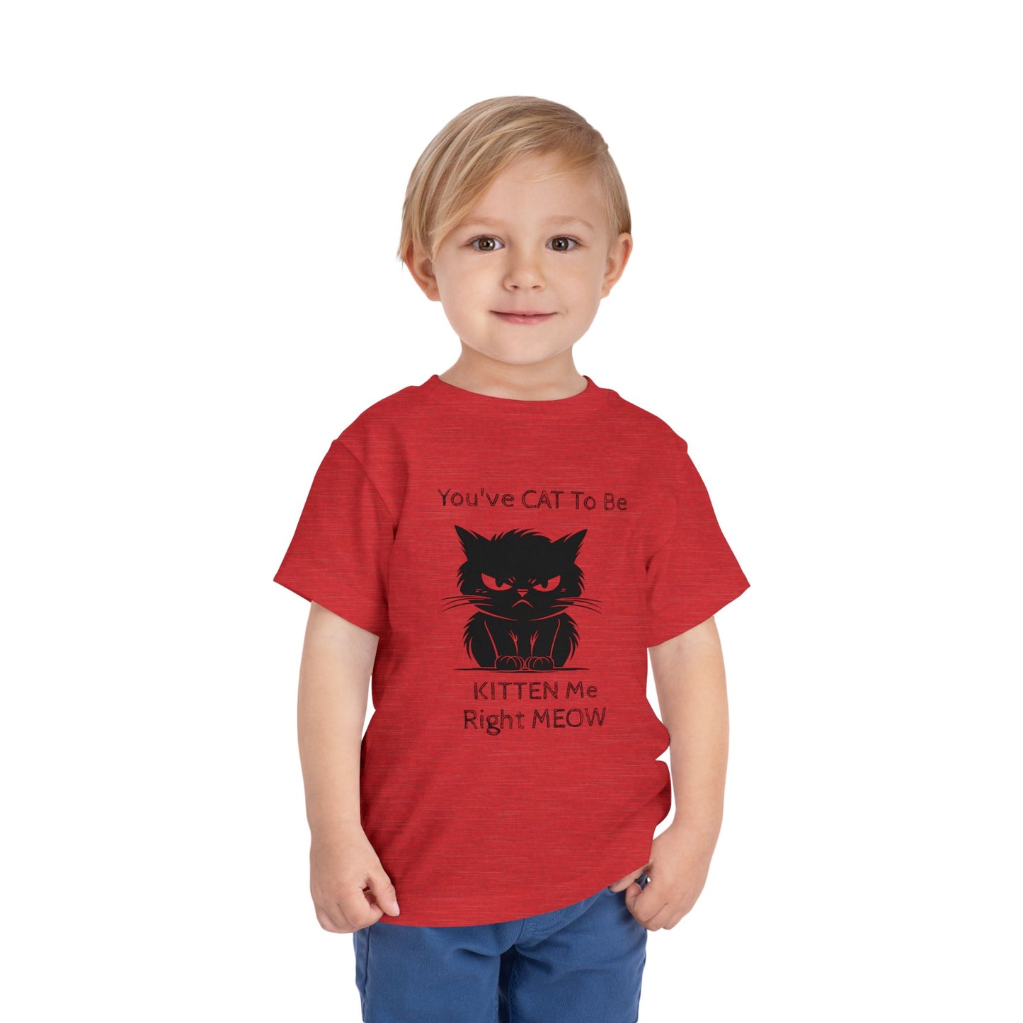 Kitten Me Toddler Unisex Short Sleeve Crewneck Tee