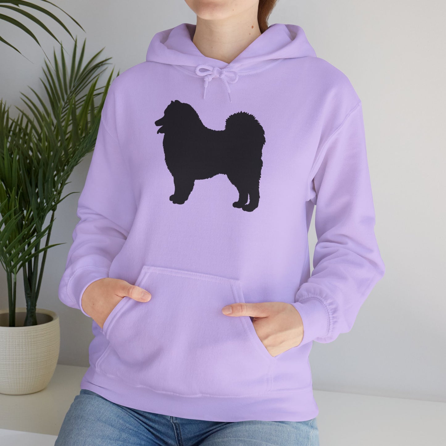 Samoyed Silhouette Unisex Hoodie