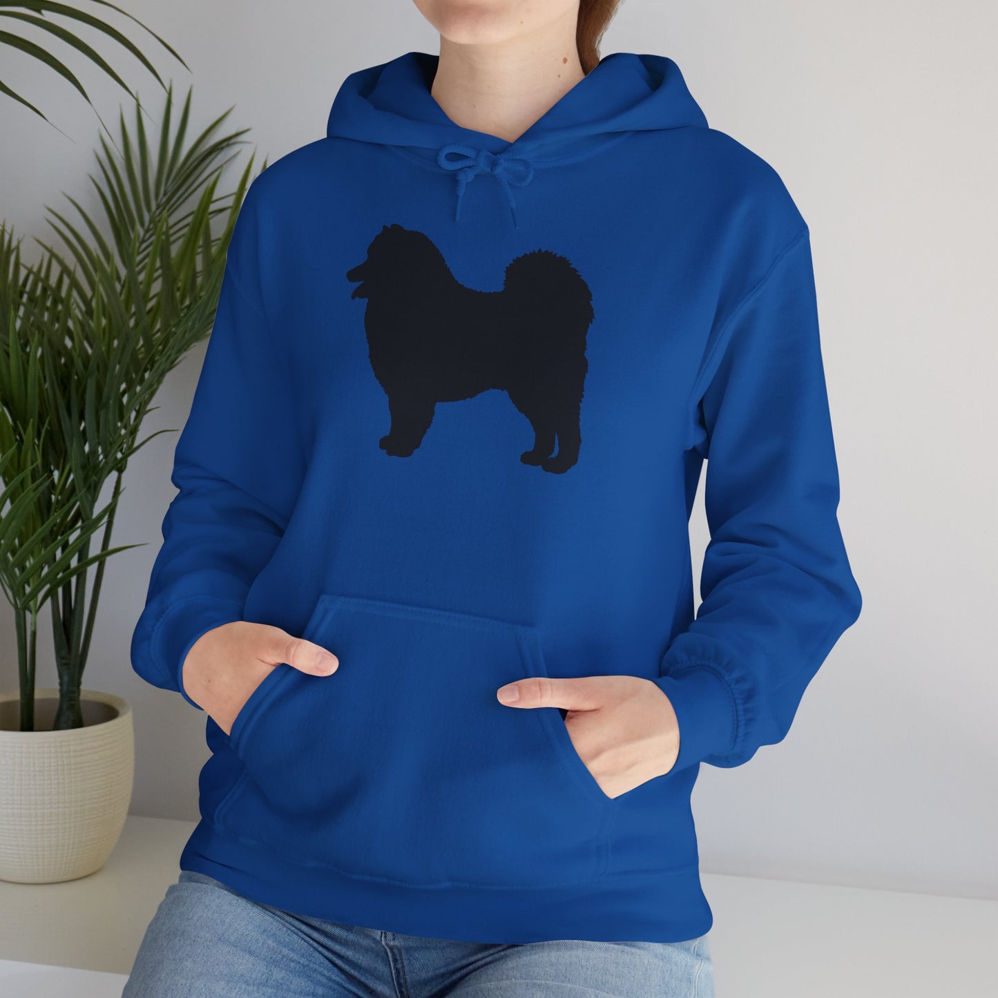 Samoyed Silhouette Unisex Hoodie