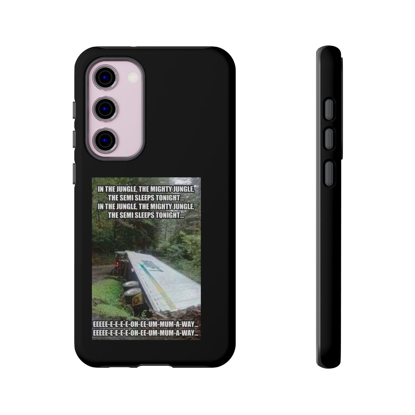 Semi Sleeps Samsung Case
