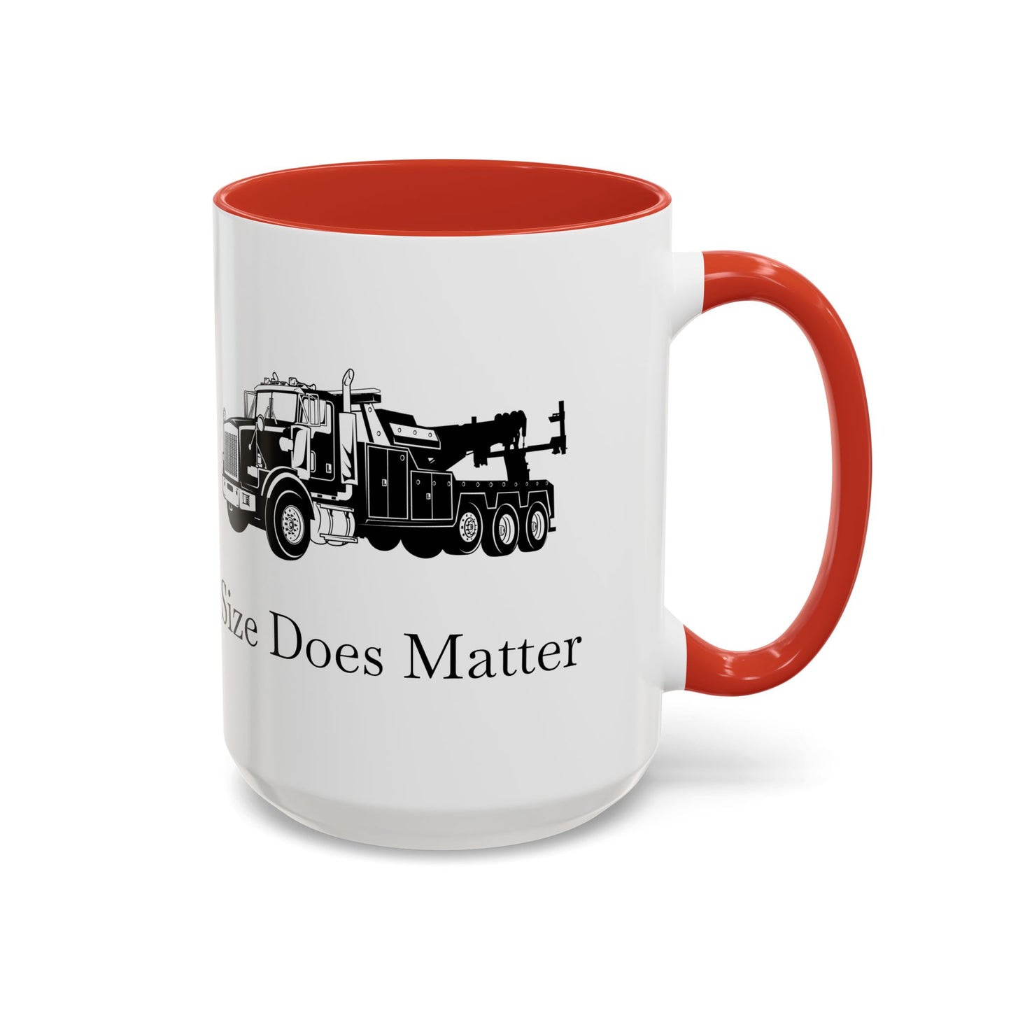 Size Does Matter 2-Tone Coffee Mug