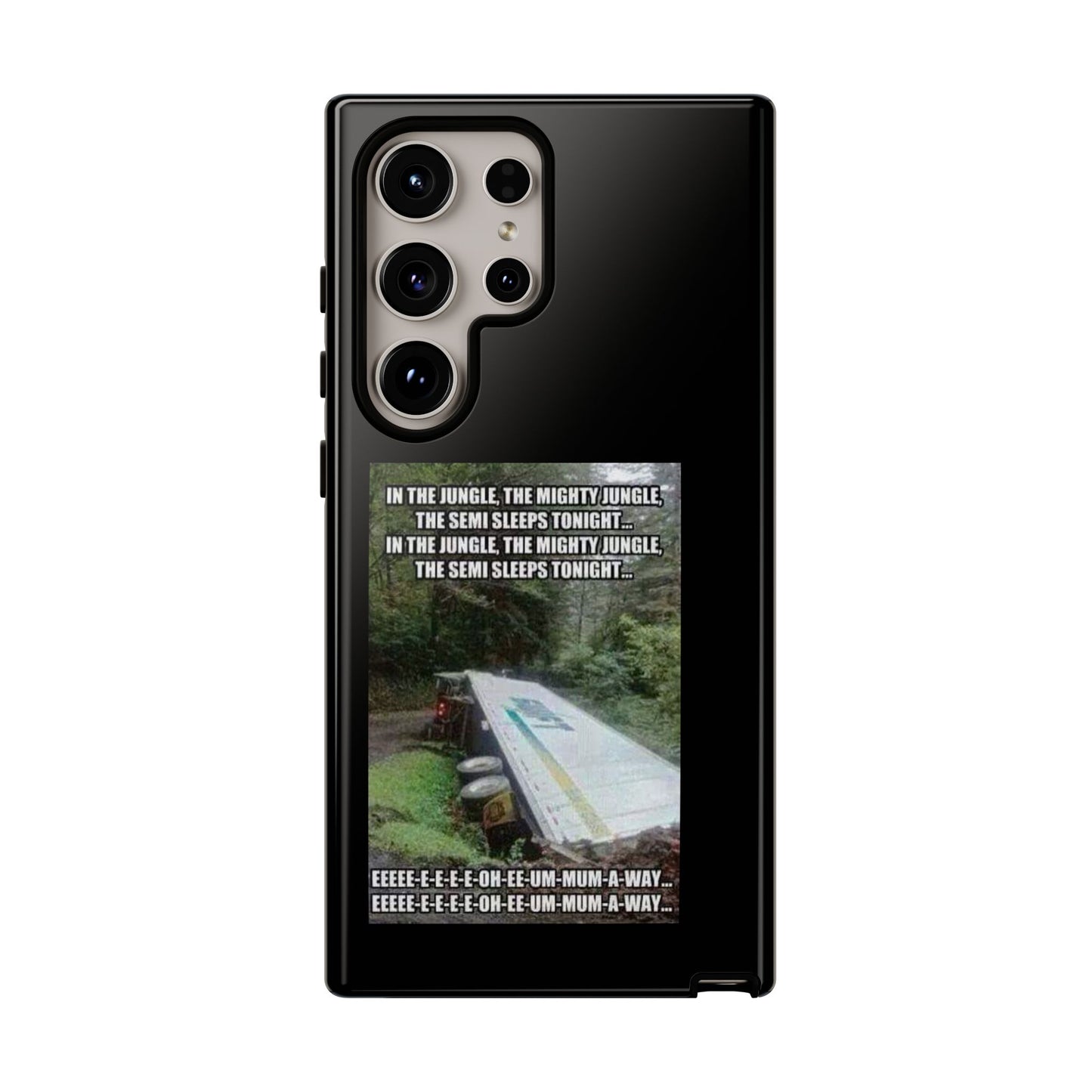 Semi Sleeps Samsung Case