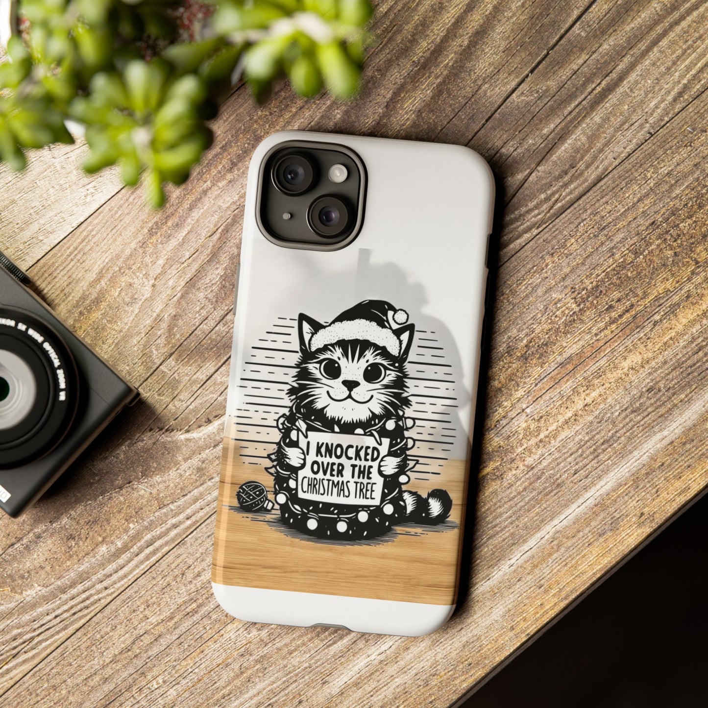 Naughty Cat iPhone Case