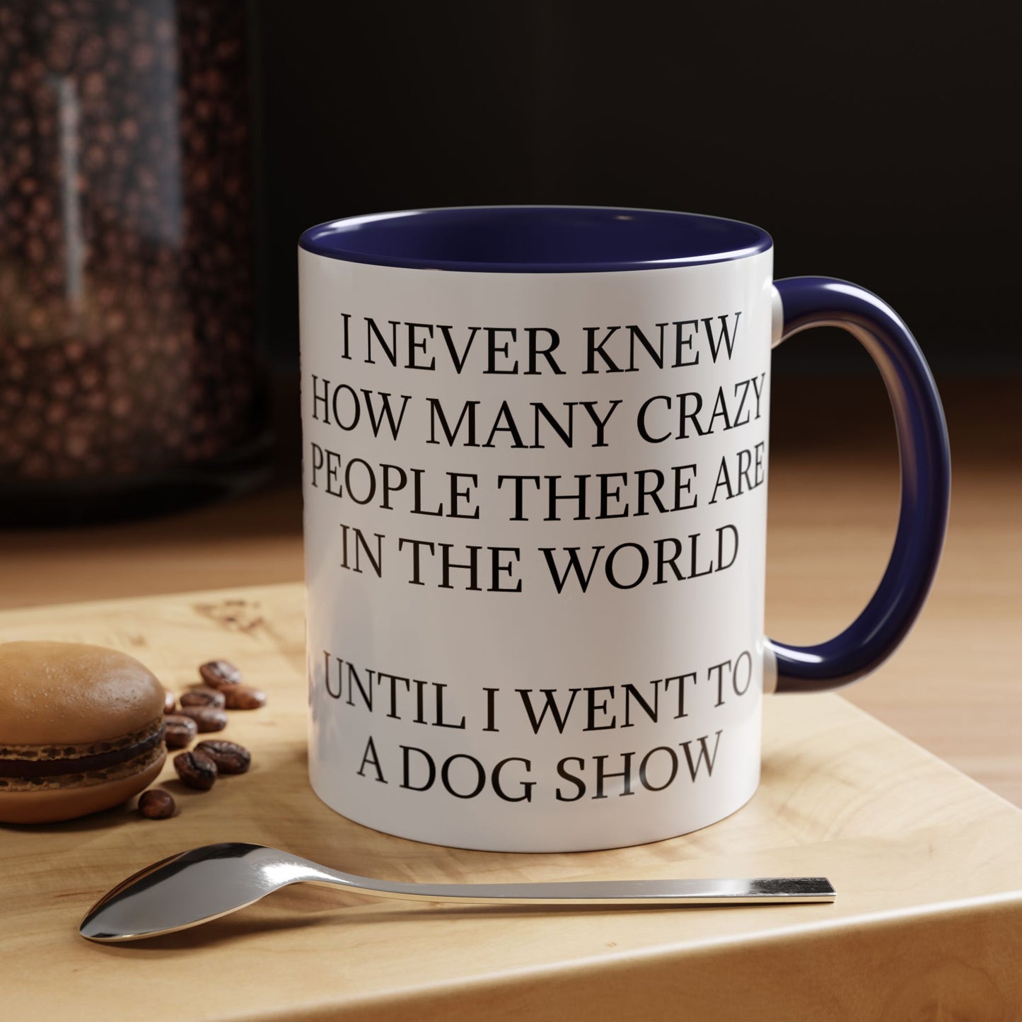 Never Knew 2-Tone Coffee Mug
