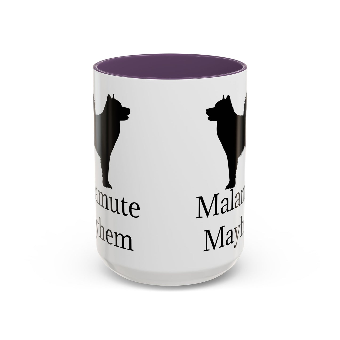 Malamute Mayhem 2-Tone Coffee Mug