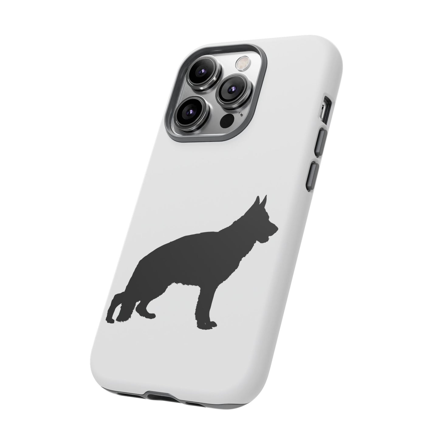 German Shepherd Silhouette iPhone Case