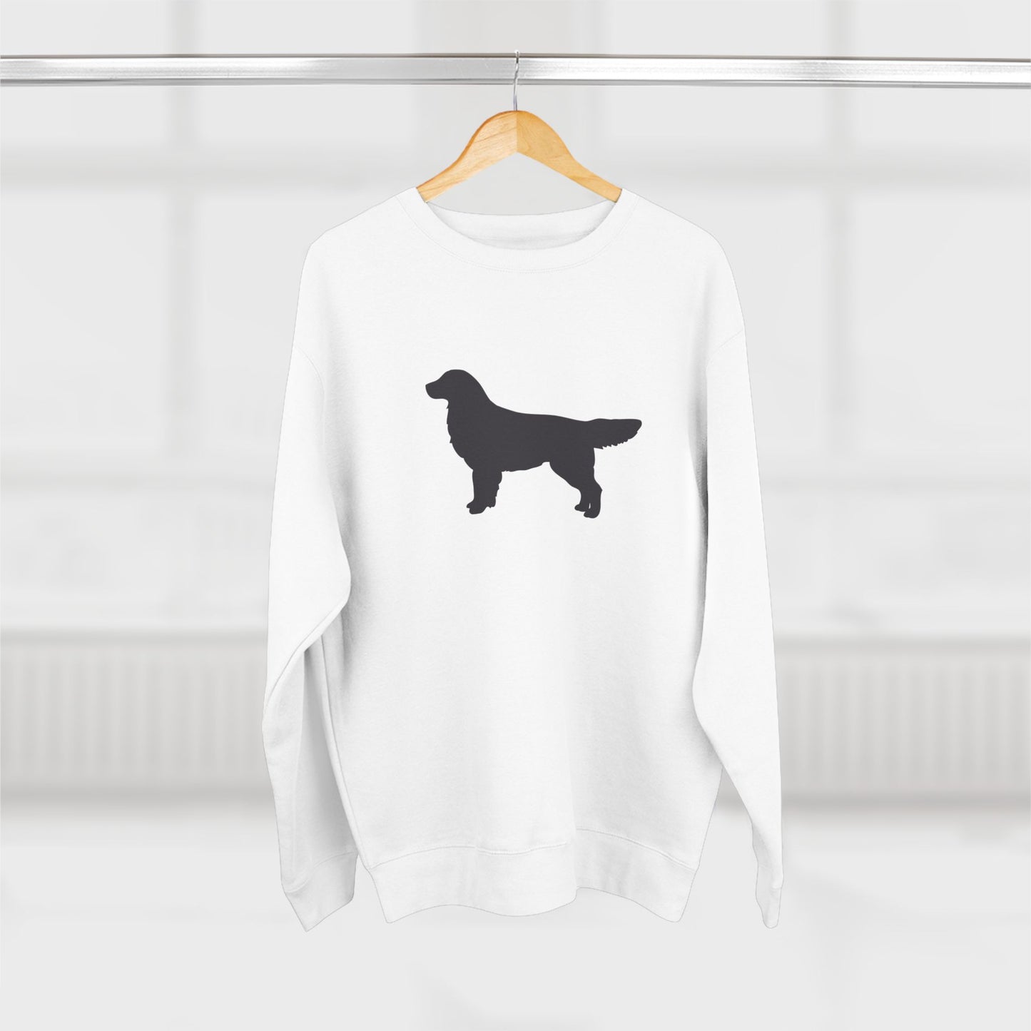 Golden Silhouette Unisex Crewneck Sweatshirt