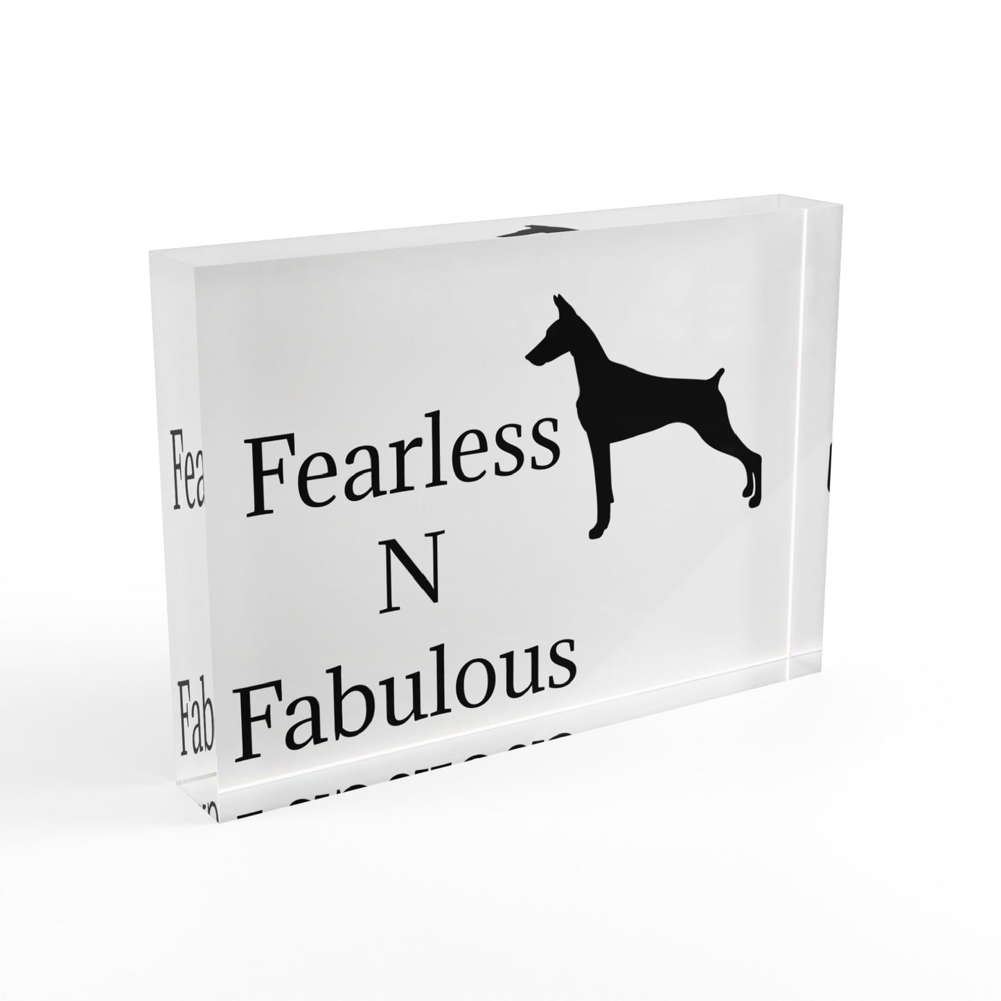 Fearless N Fabulous Acrylic Photo Block