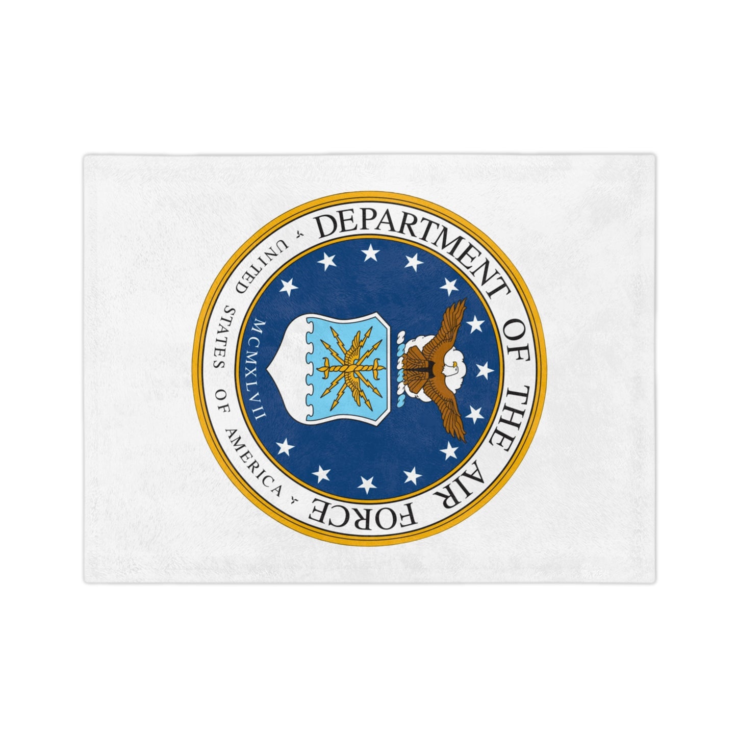 US Air Force Velveteen Microfiber Blanket