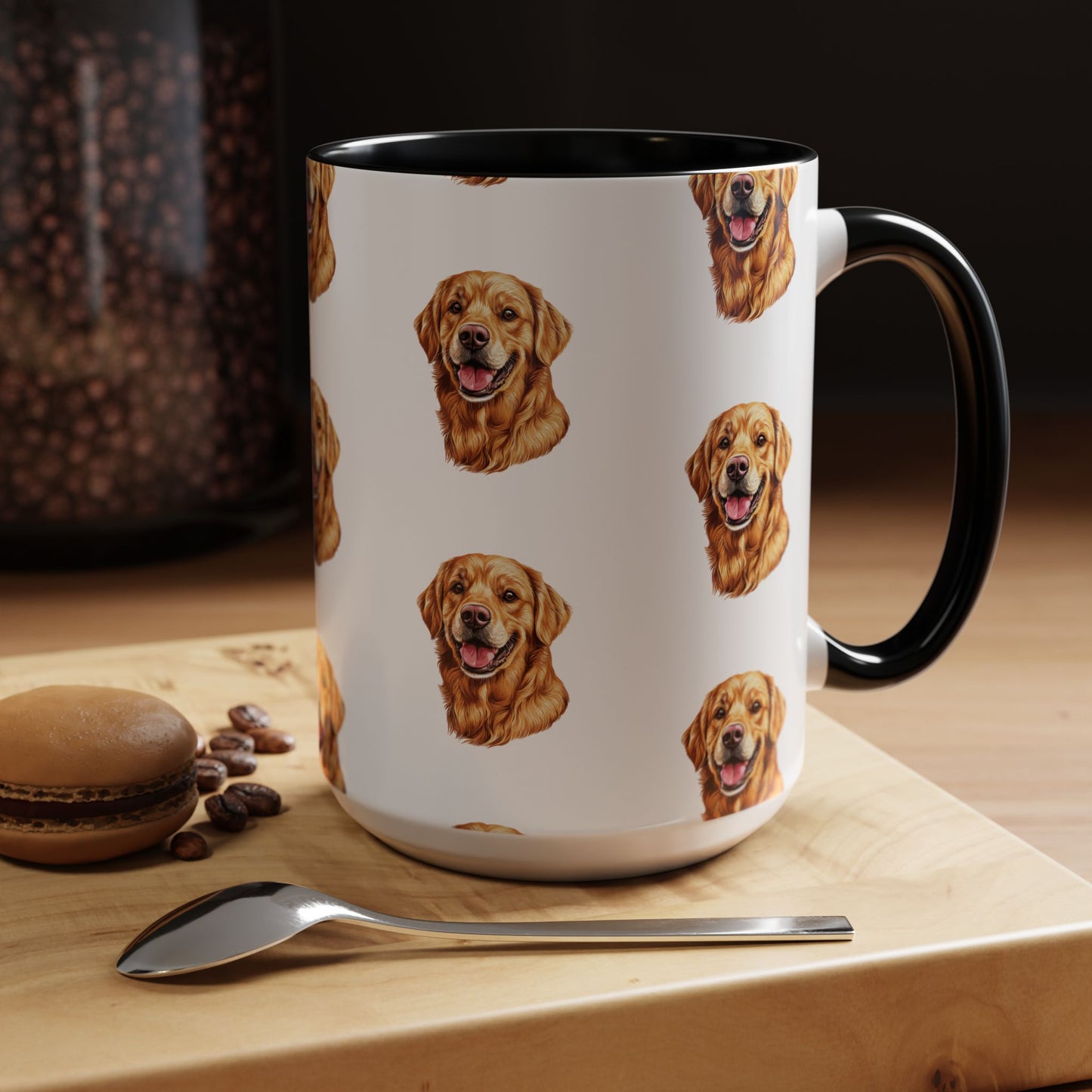 Golden Head 2-Tone Coffee Mug