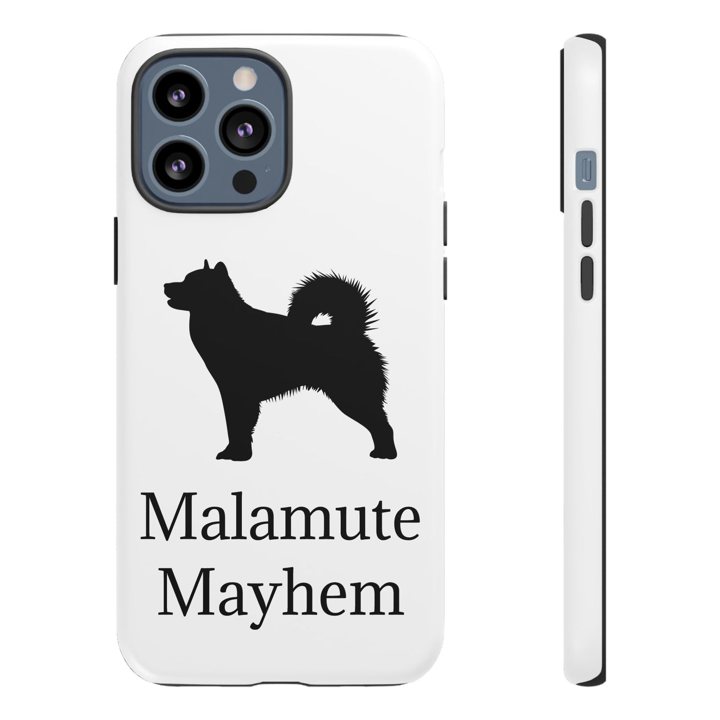 Malamute Mayhem iPhone Case