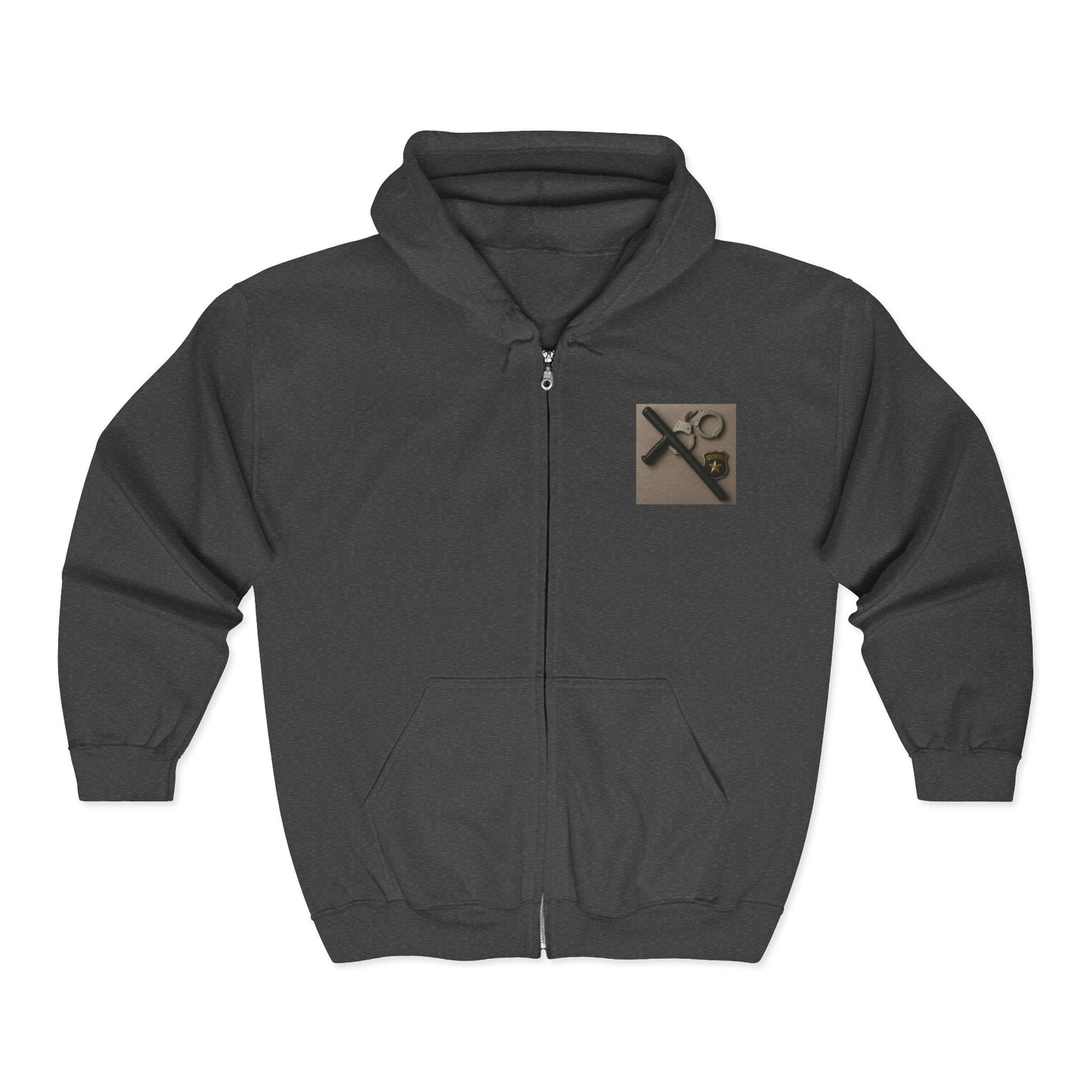 Law Enforcement Appreciation Unisex Full Zip Hoodie