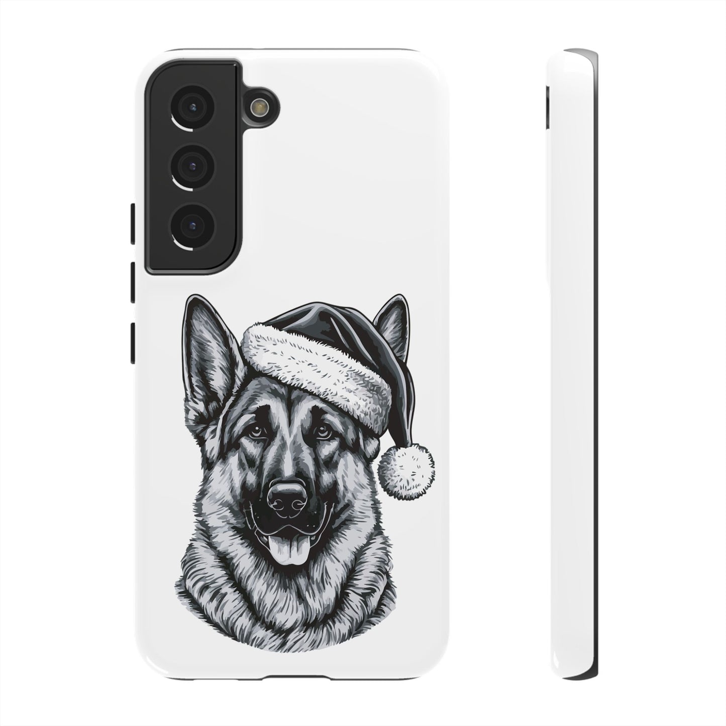 Santa Paws German Shepherd Samsung Case