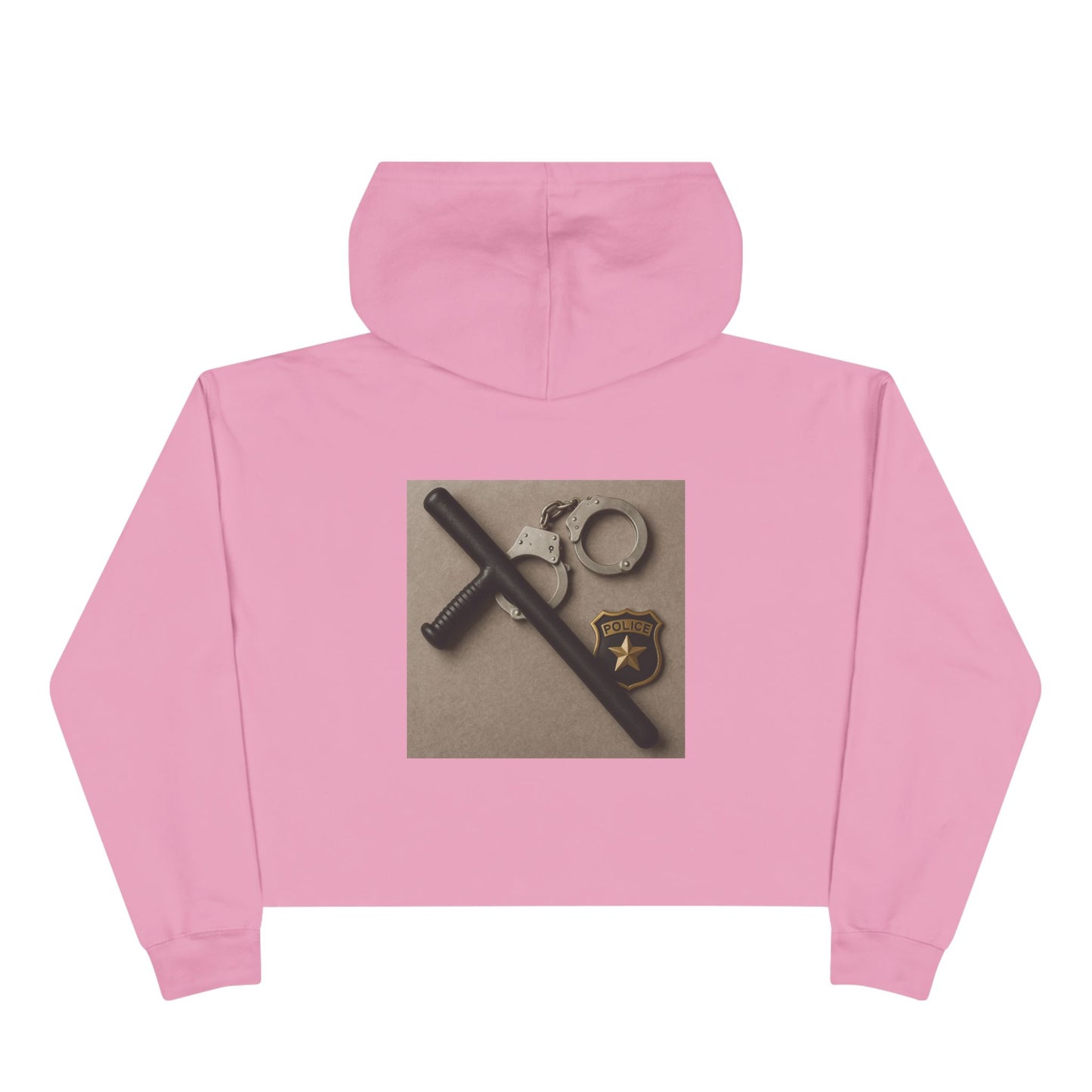 Law Enforcement Appreciation Women's Crop Hoodie