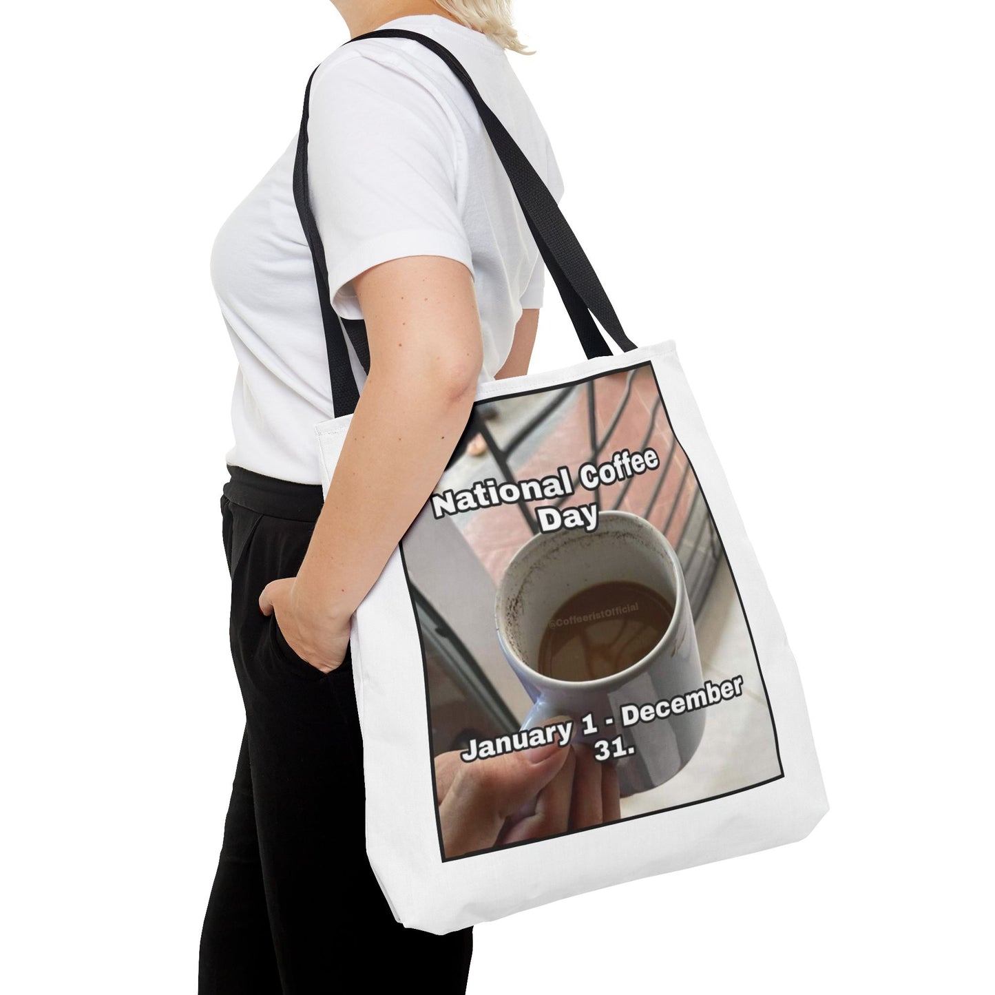 National Coffee Day Tote Bag