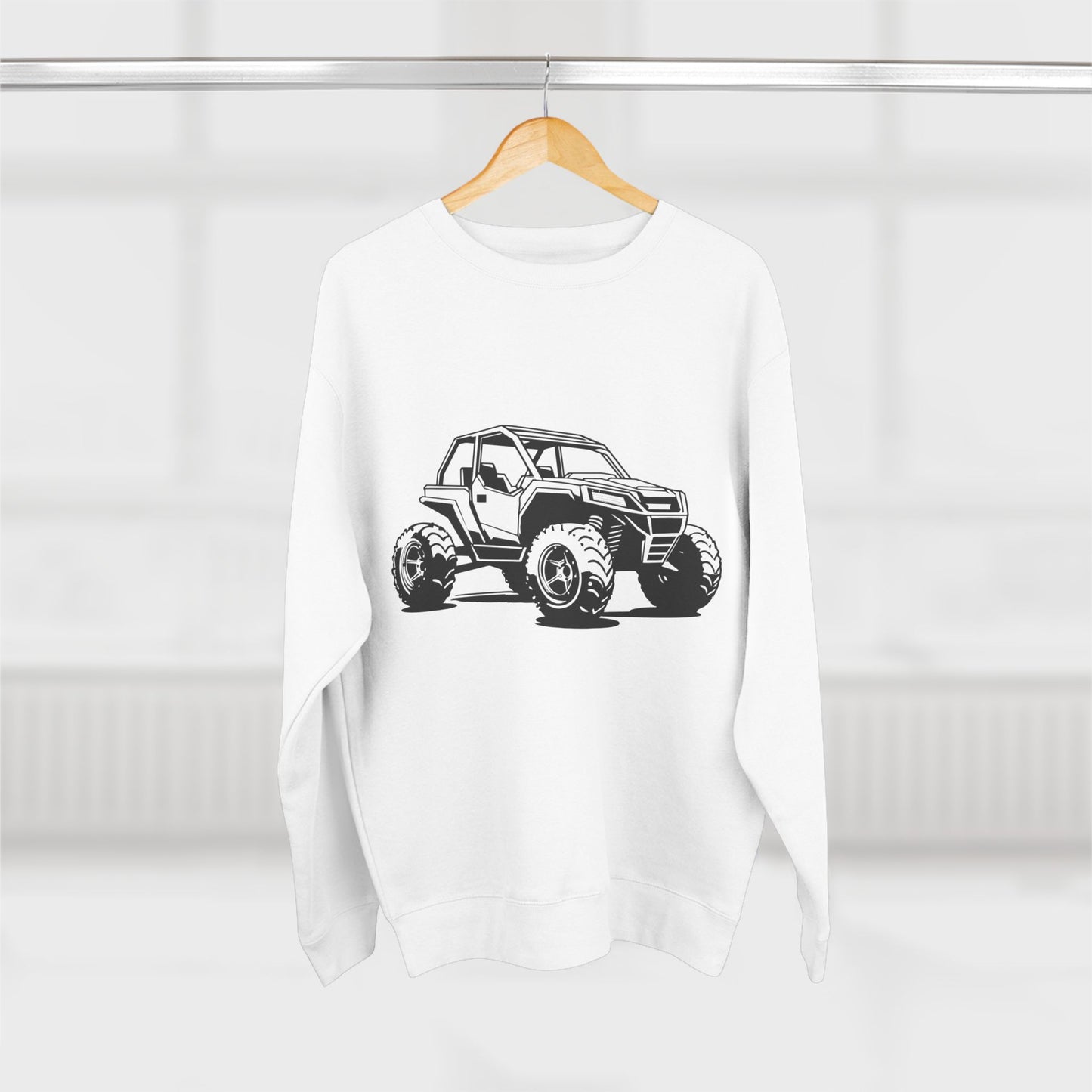 Off The Beaten Path Side By Side Unisex Crewneck Sweatshirt