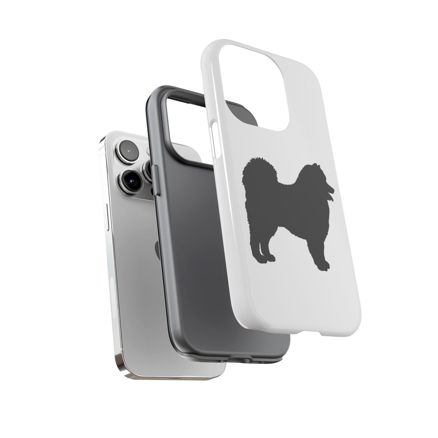 Samoyed Silhouette iPhone Case