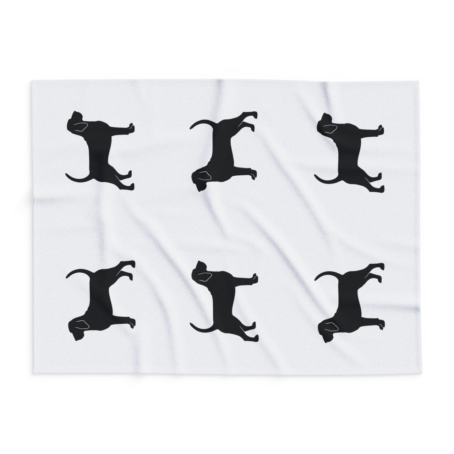 Bloodhound Silhouette Arctic Fleece Blanket