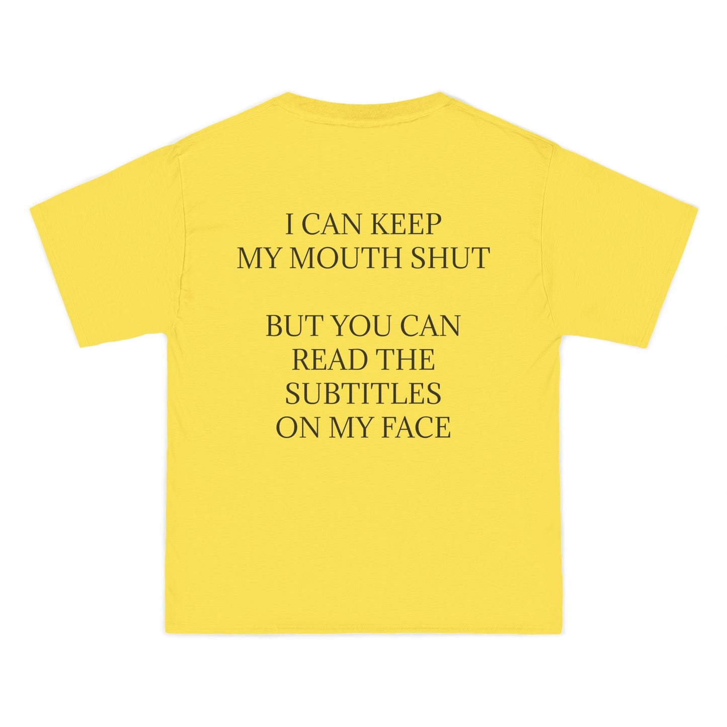 Subtitles Men's Short-Sleeve Crewneck Tee