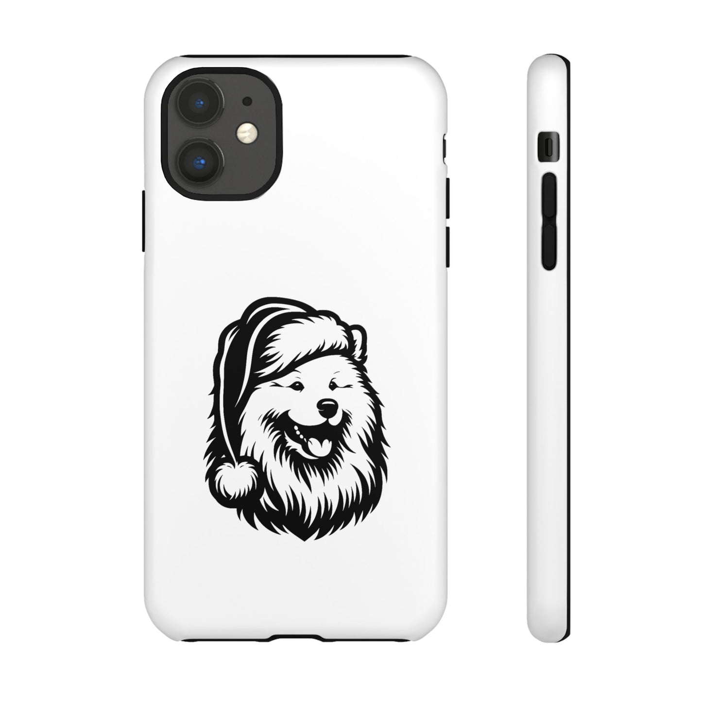 Santa Paws Samoyed iPhone Case
