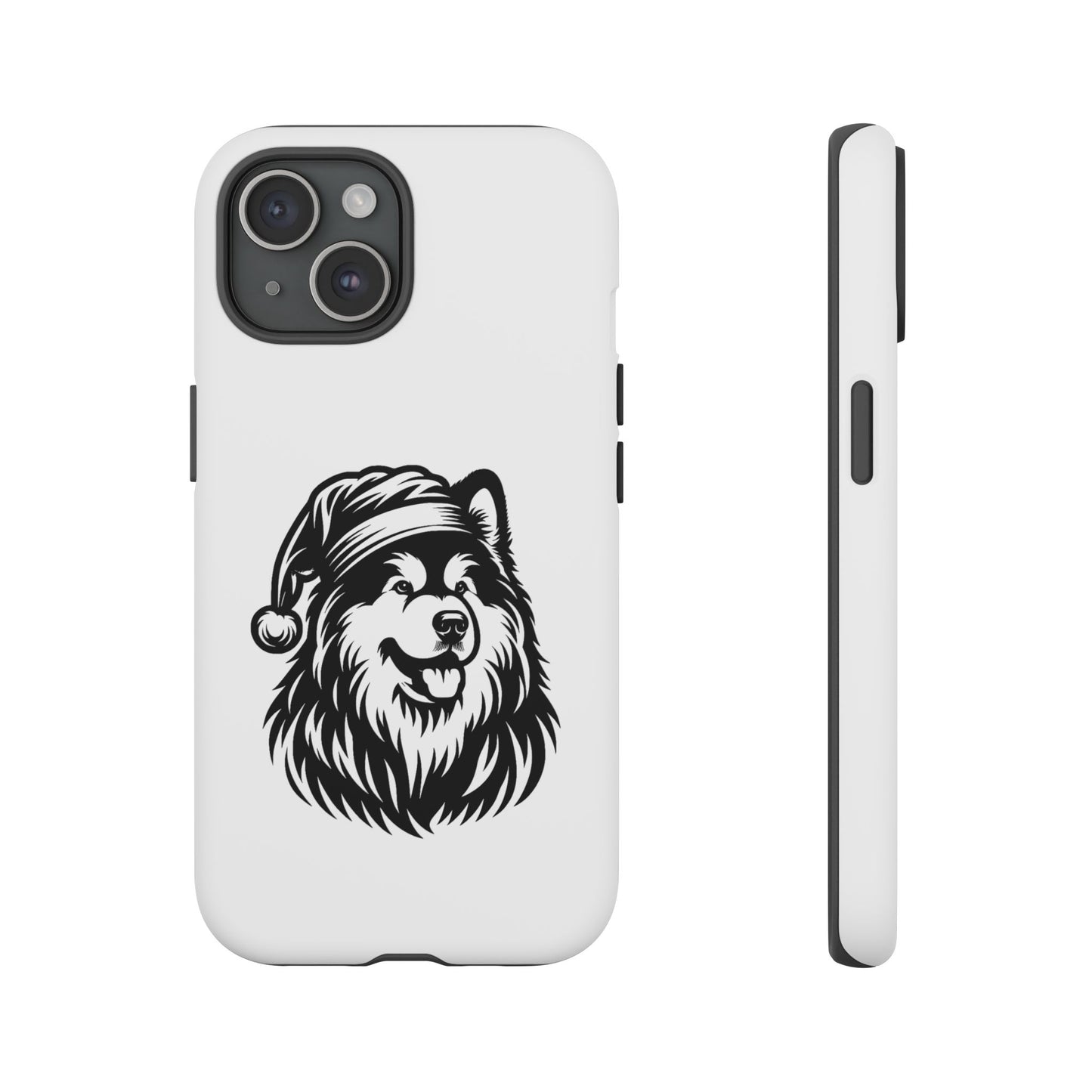 Santa Paws Malamute iPhone Case