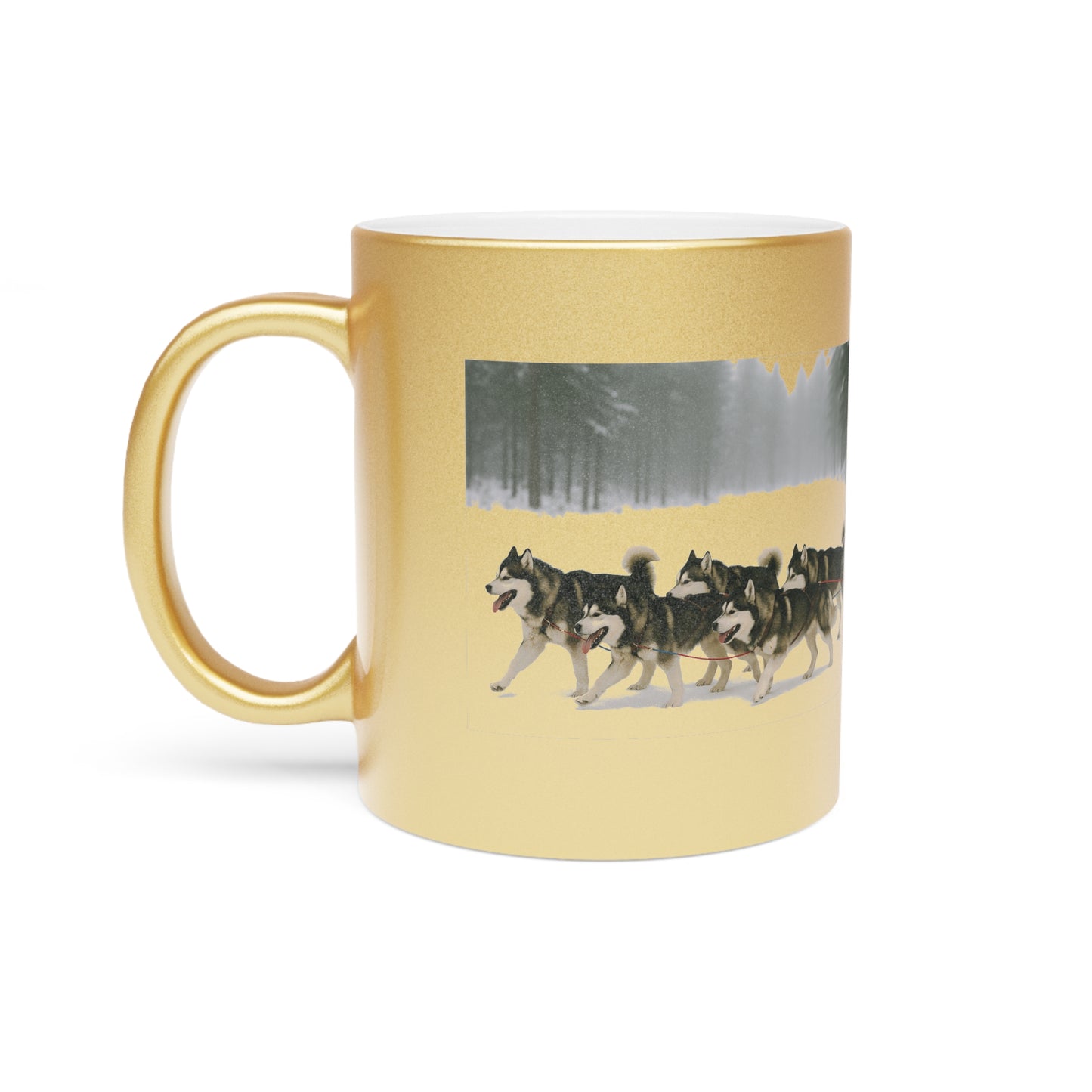 Mush On Metallic Coffee Mug