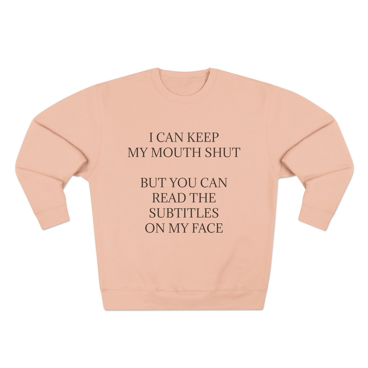 Subtitles Unisex Crewneck Sweatshirt