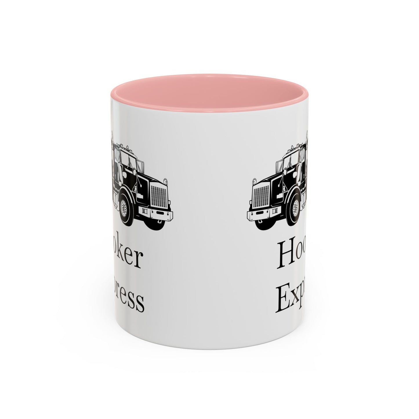 H**ker Express Heavy Tow Truck 2-Tone Coffee Mug