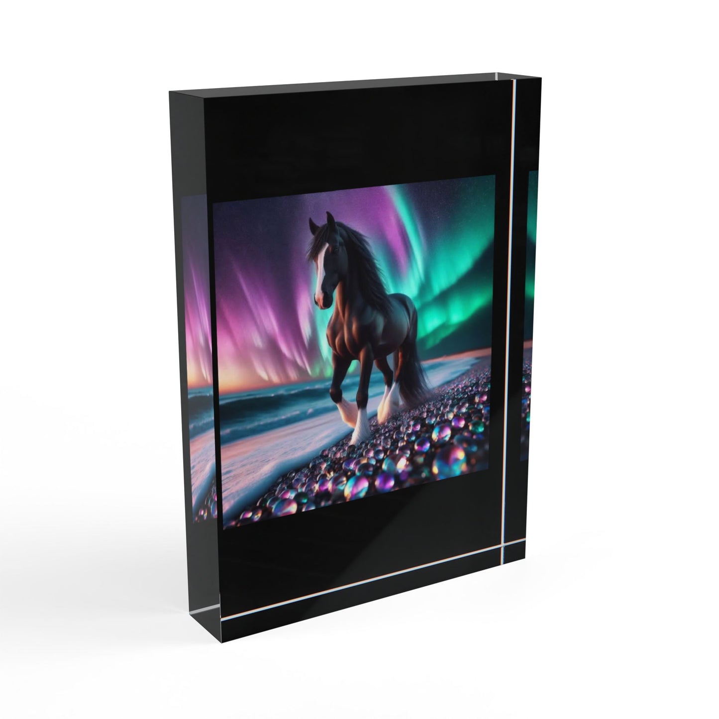 Midnight Magic Acrylic Photo Block
