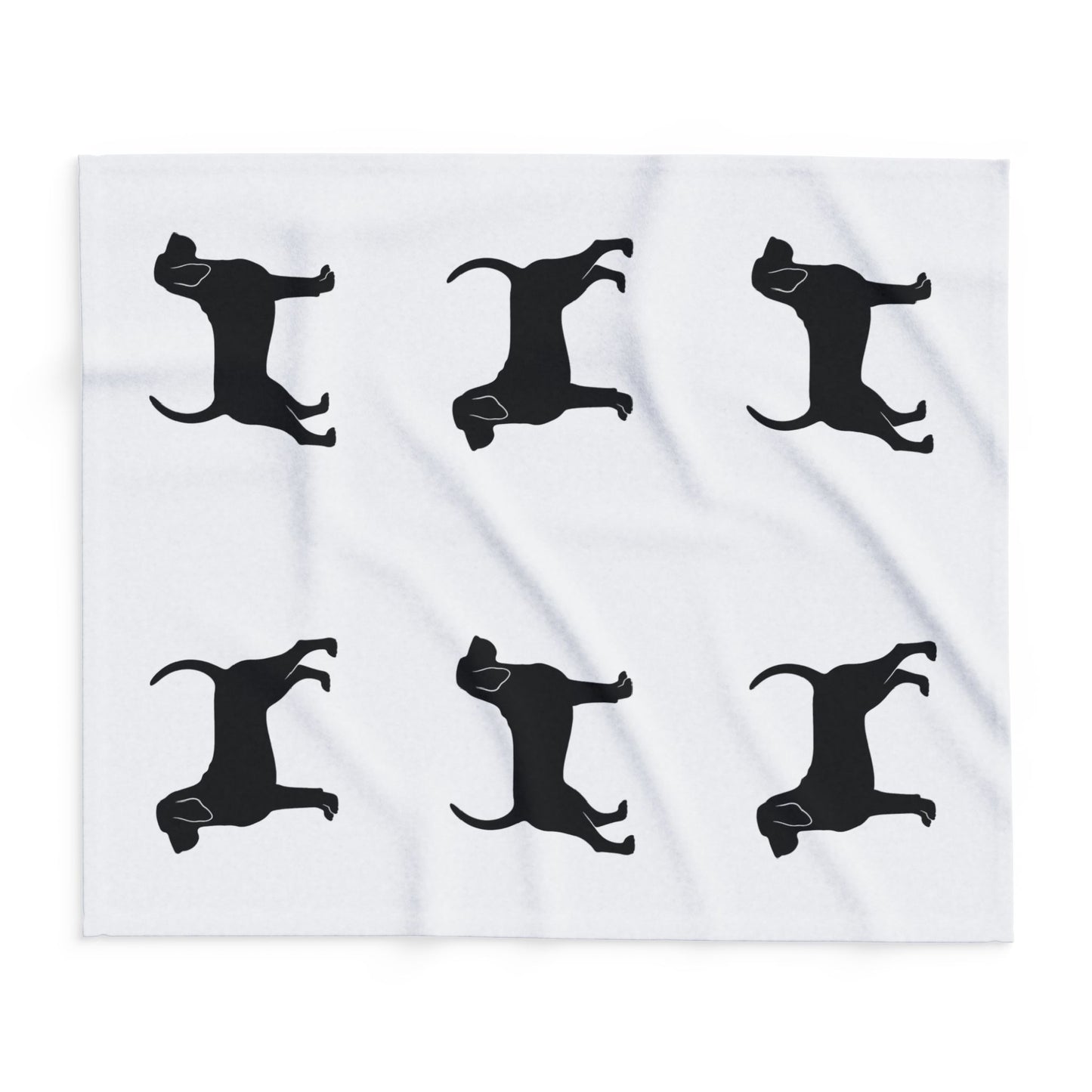 Bloodhound Silhouette Arctic Fleece Blanket