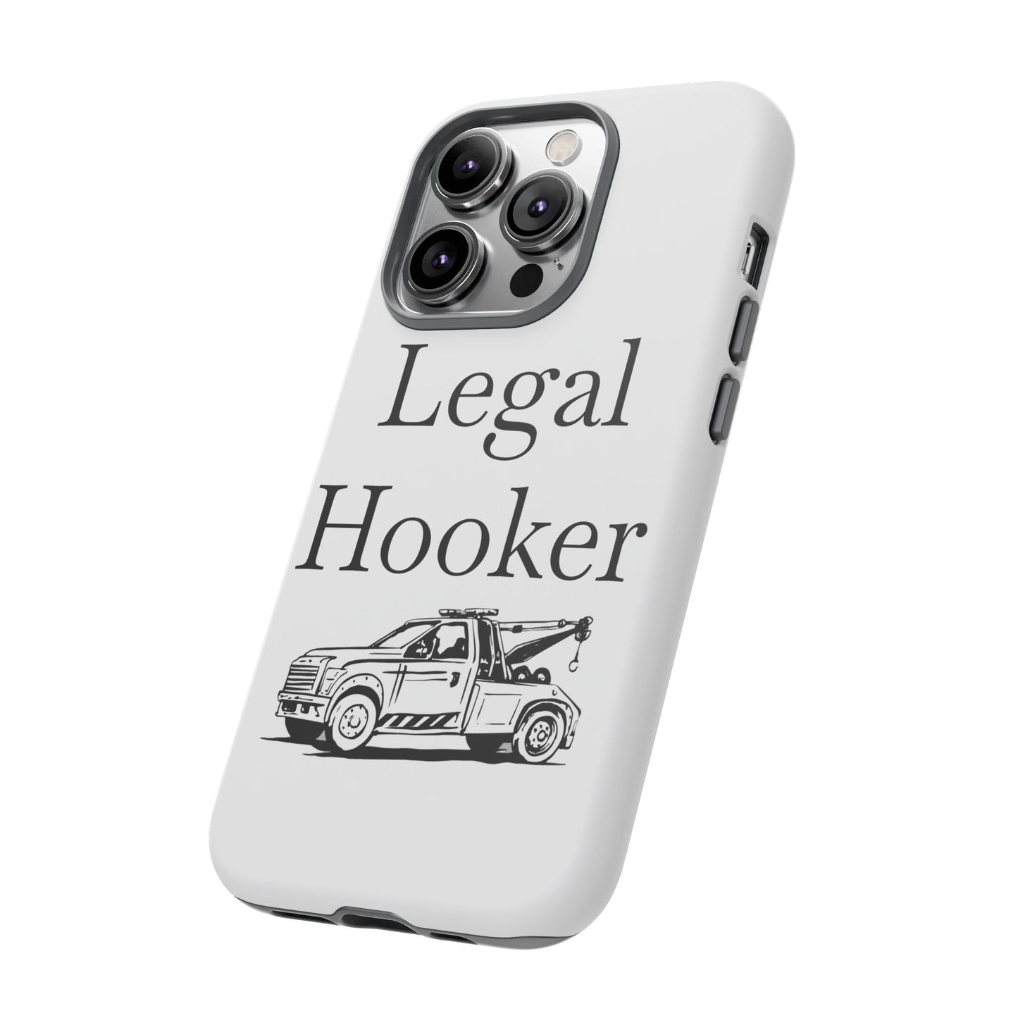 Legal H**ker Wheel Lift Tow Truck iPhone Case
