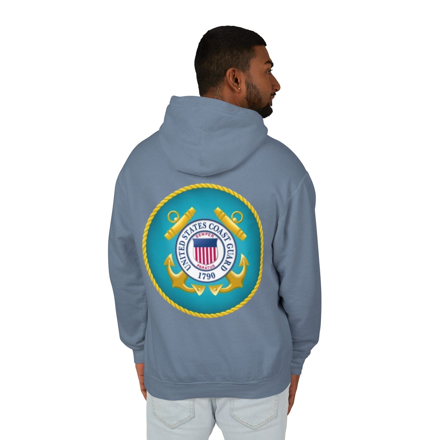 US Coast Guard Unisex Lightweight Hoodie