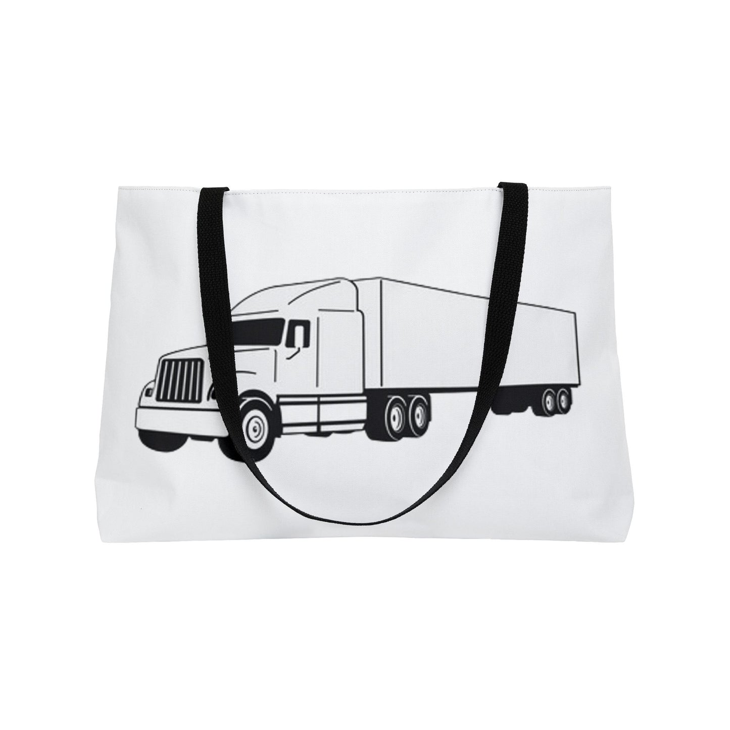 Semi Truck Weekender Tote Bag