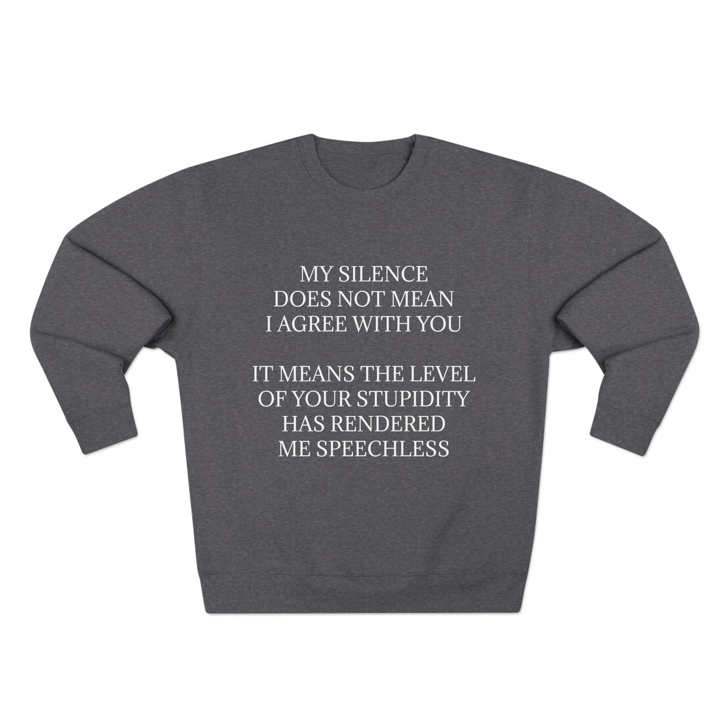 Speechless Unisex Crewneck Sweatshirt