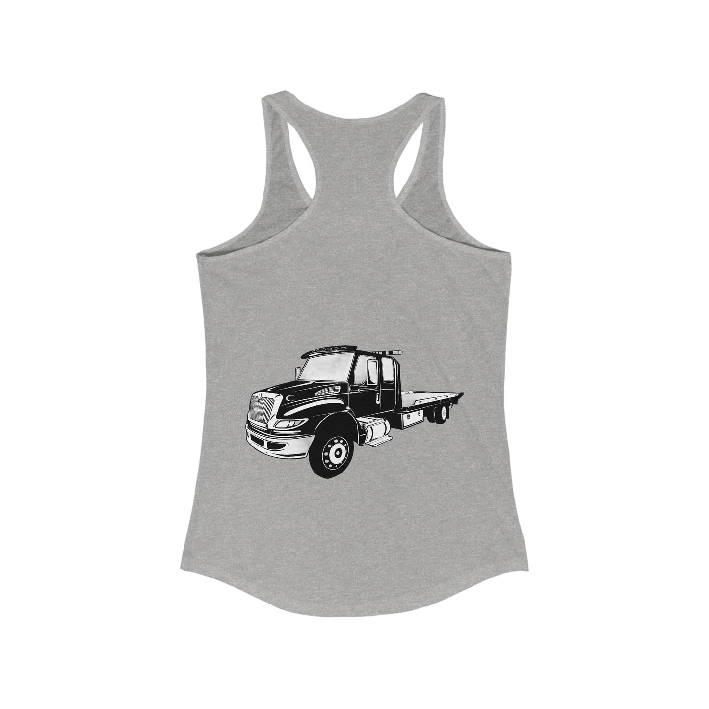 Flatbed Tow Truck Women's Racerback Tank