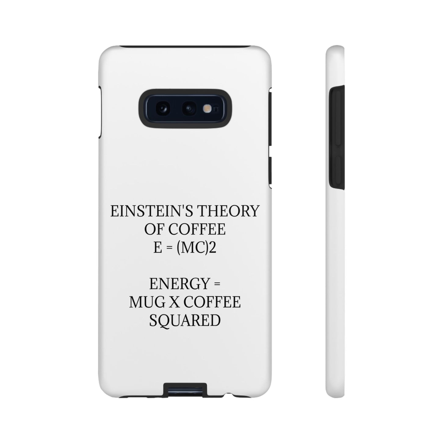 Einstein's Theory Of Coffee Samsung Case