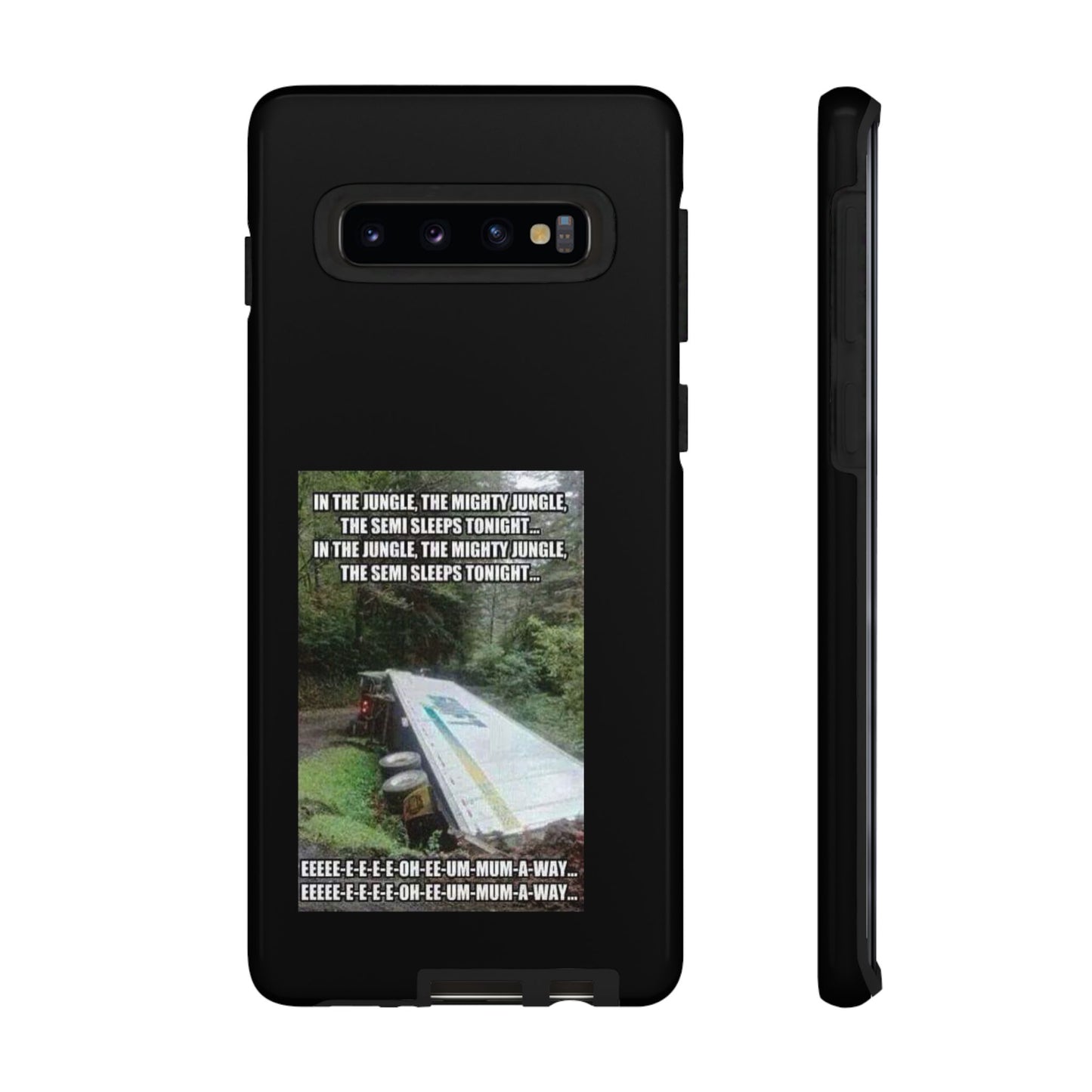 Semi Sleeps Samsung Case