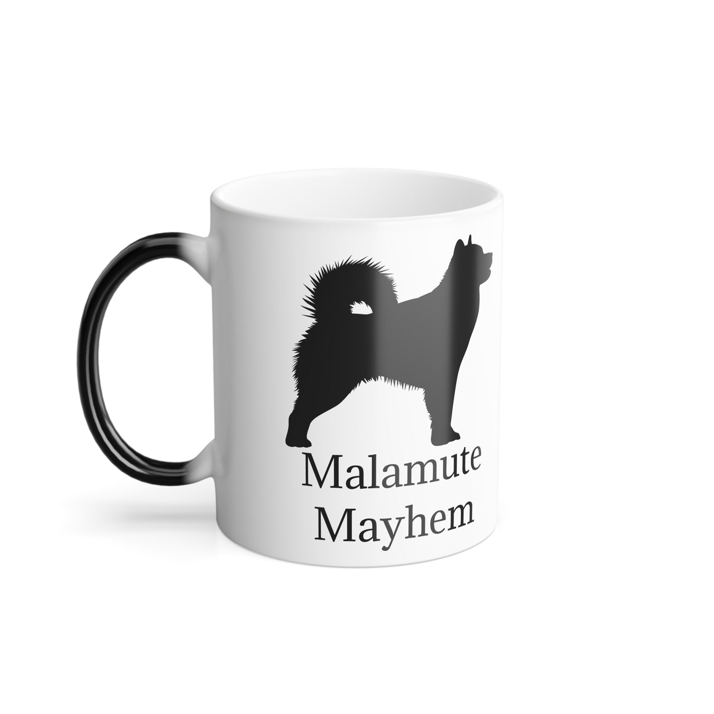 Malamute Mayhem Color Changing Mug