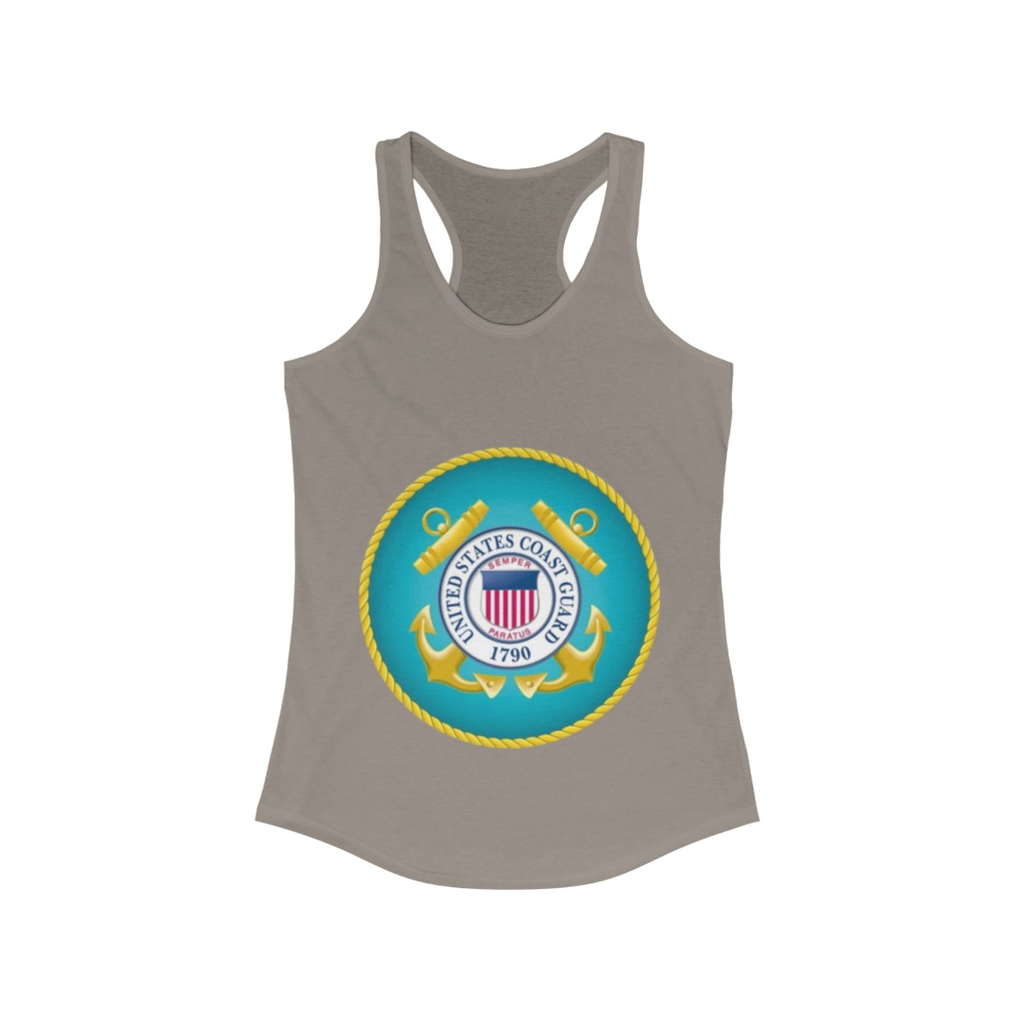 US Coast Guard Women's Racerback Tank