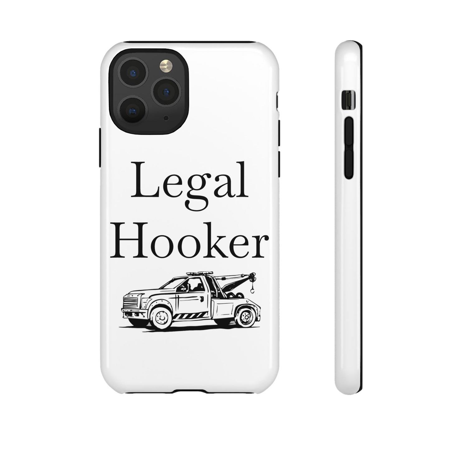 Legal H**ker Wheel Lift Tow Truck iPhone Case