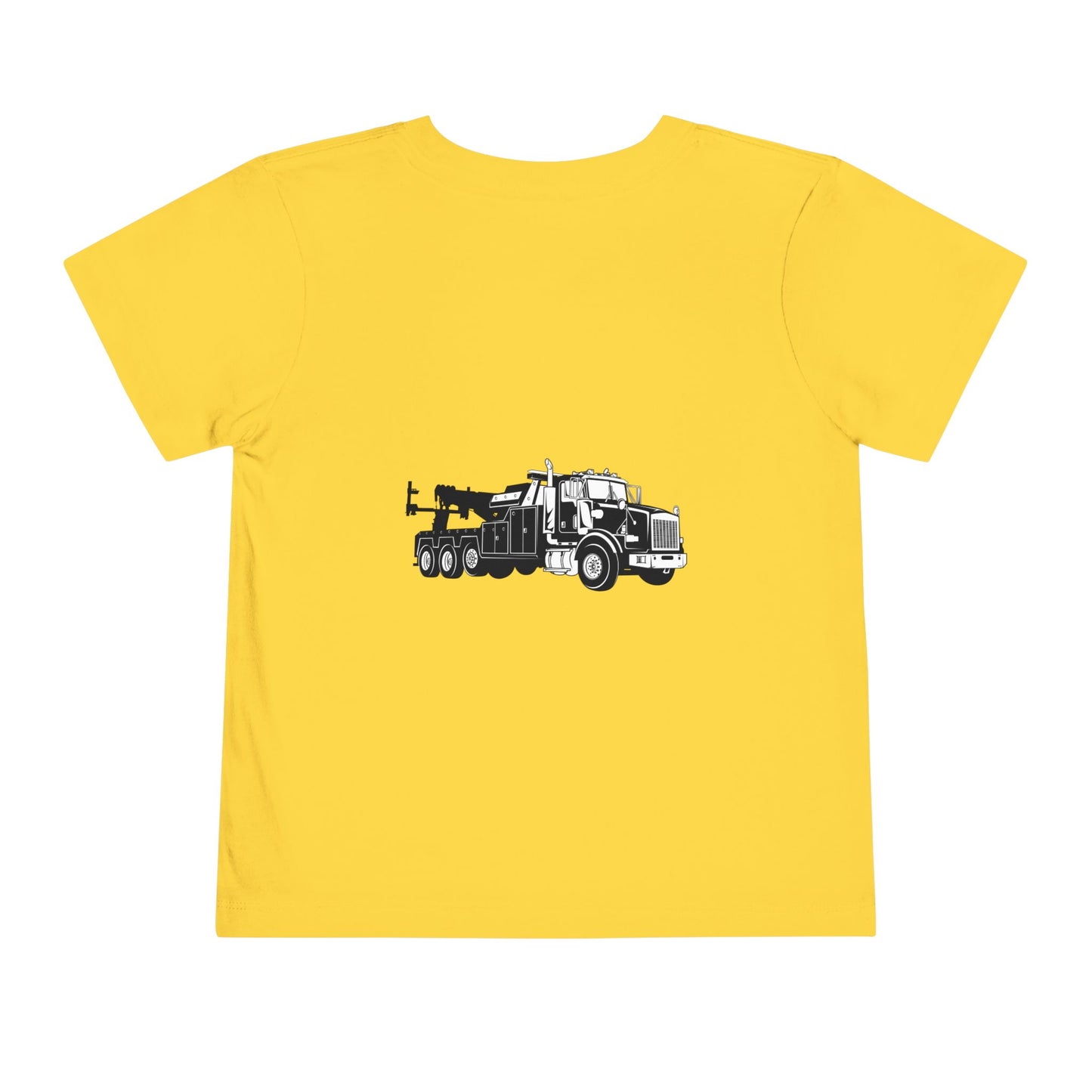 Heavy Tow Truck Toddler Unisex Short Sleeve Crewneck Tee