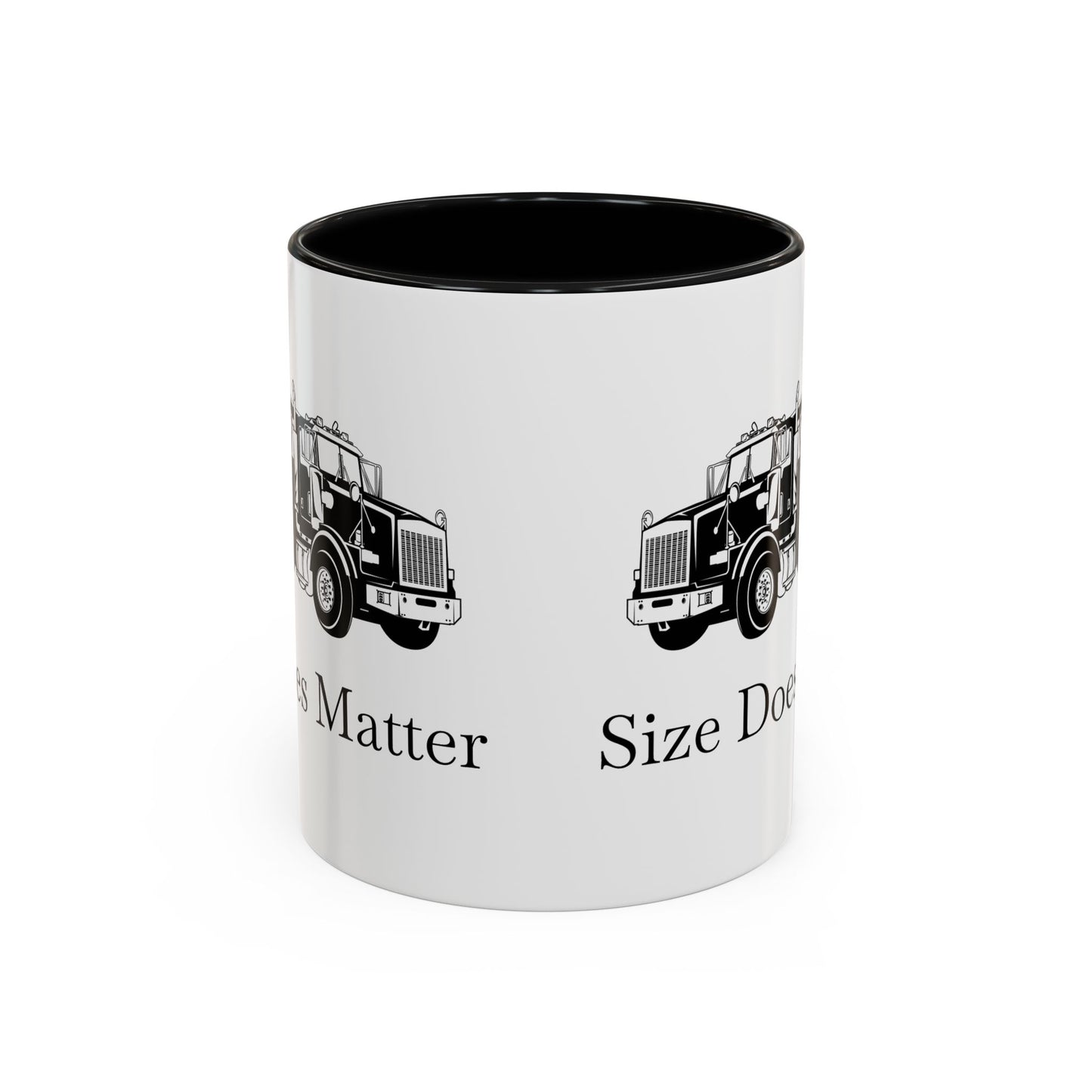 Size Does Matter 2-Tone Coffee Mug