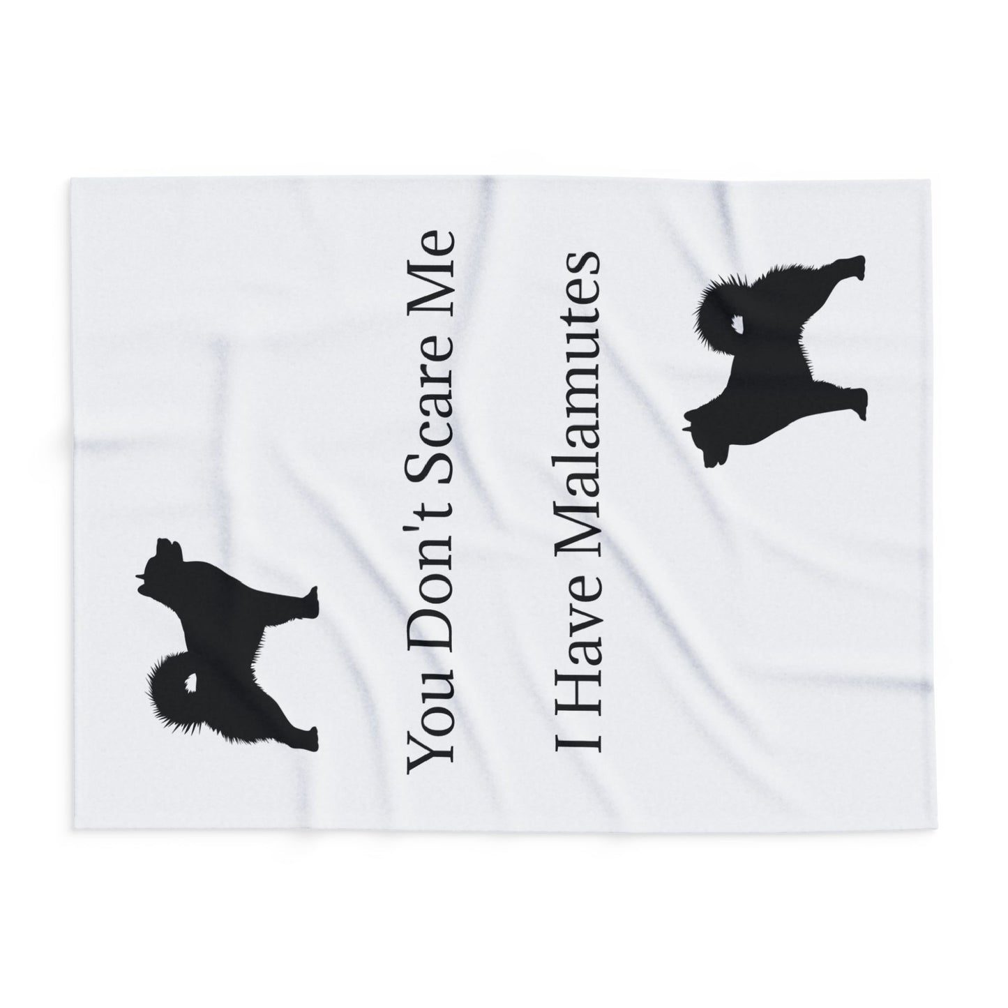 You Don't Scare Me Arctic Fleece Blanket