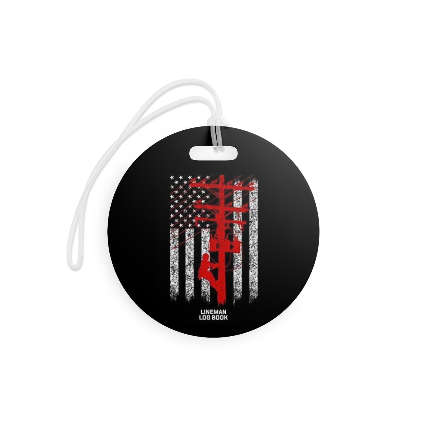 Lineman Luggage Tag