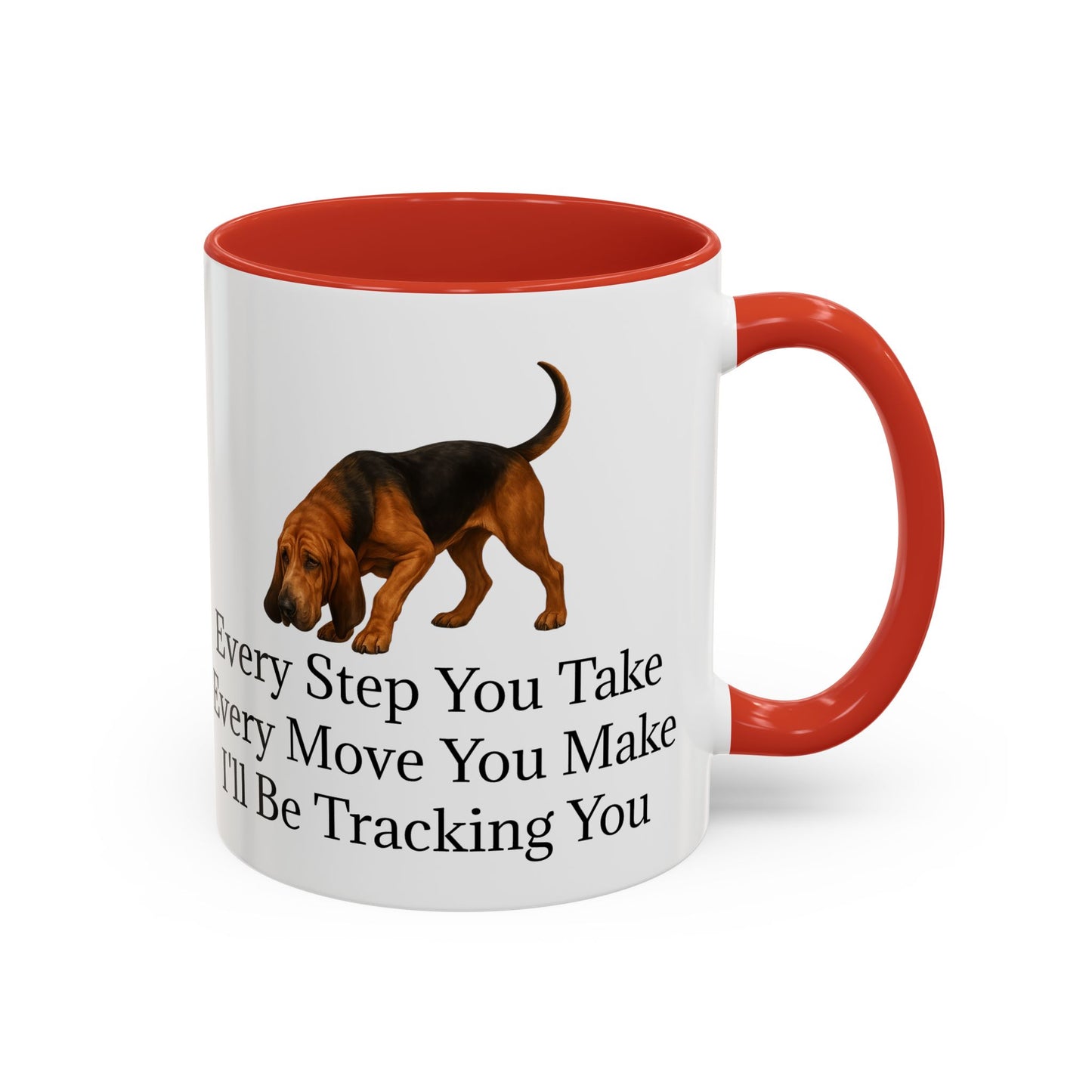 Tracking You 2-Tone Coffee Mug