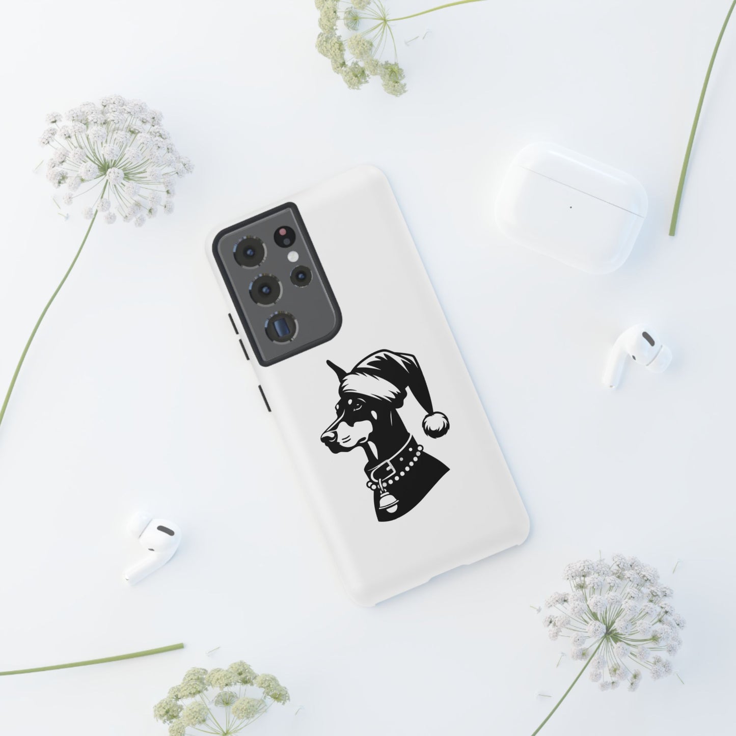 Santa Paws Doberman Samsung Case